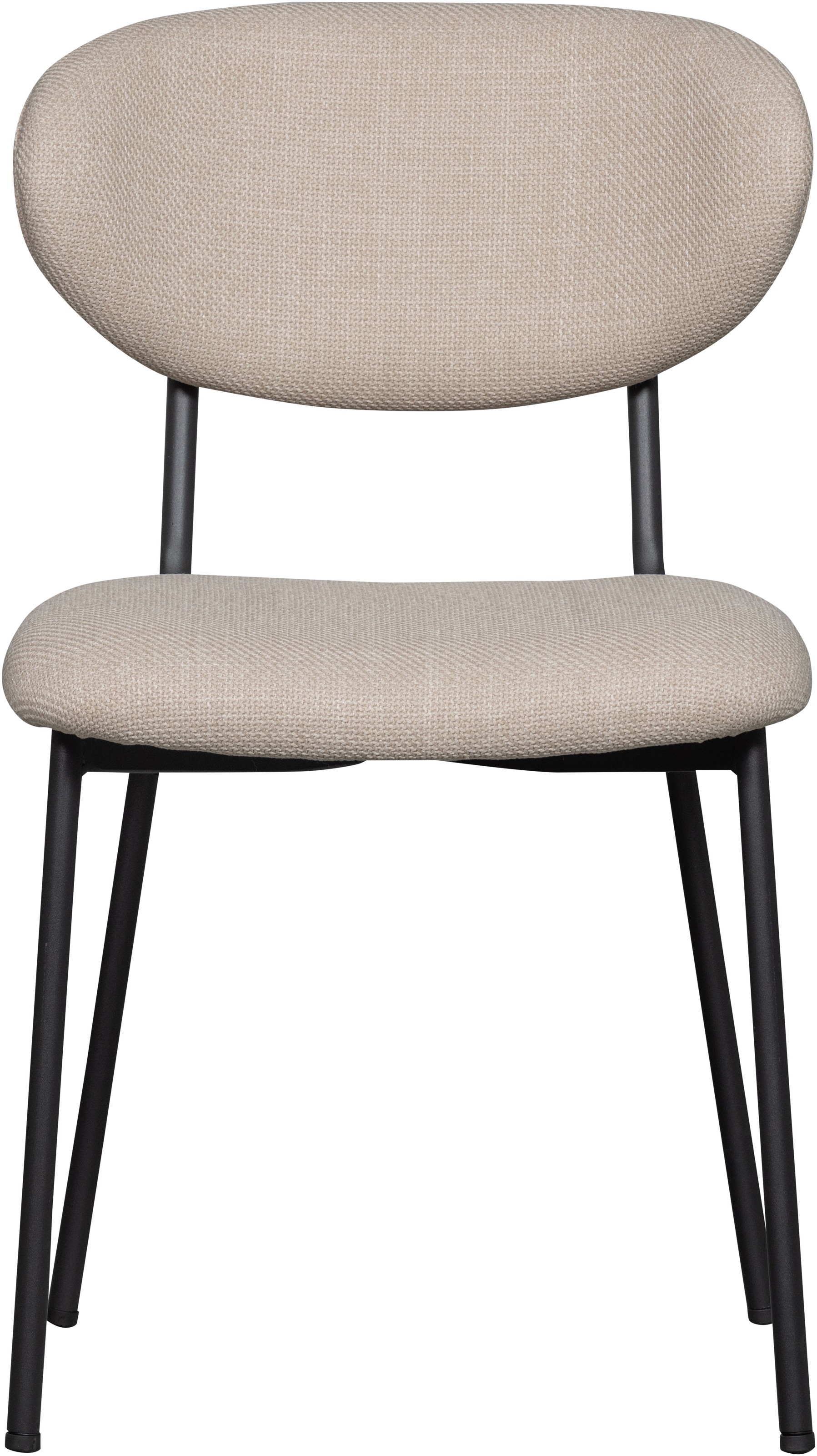 WOOOD Esszimmerstuhl "Kjeld" (Set) 2 Stk. Strukturstoff gepolstert mit gewe günstig online kaufen