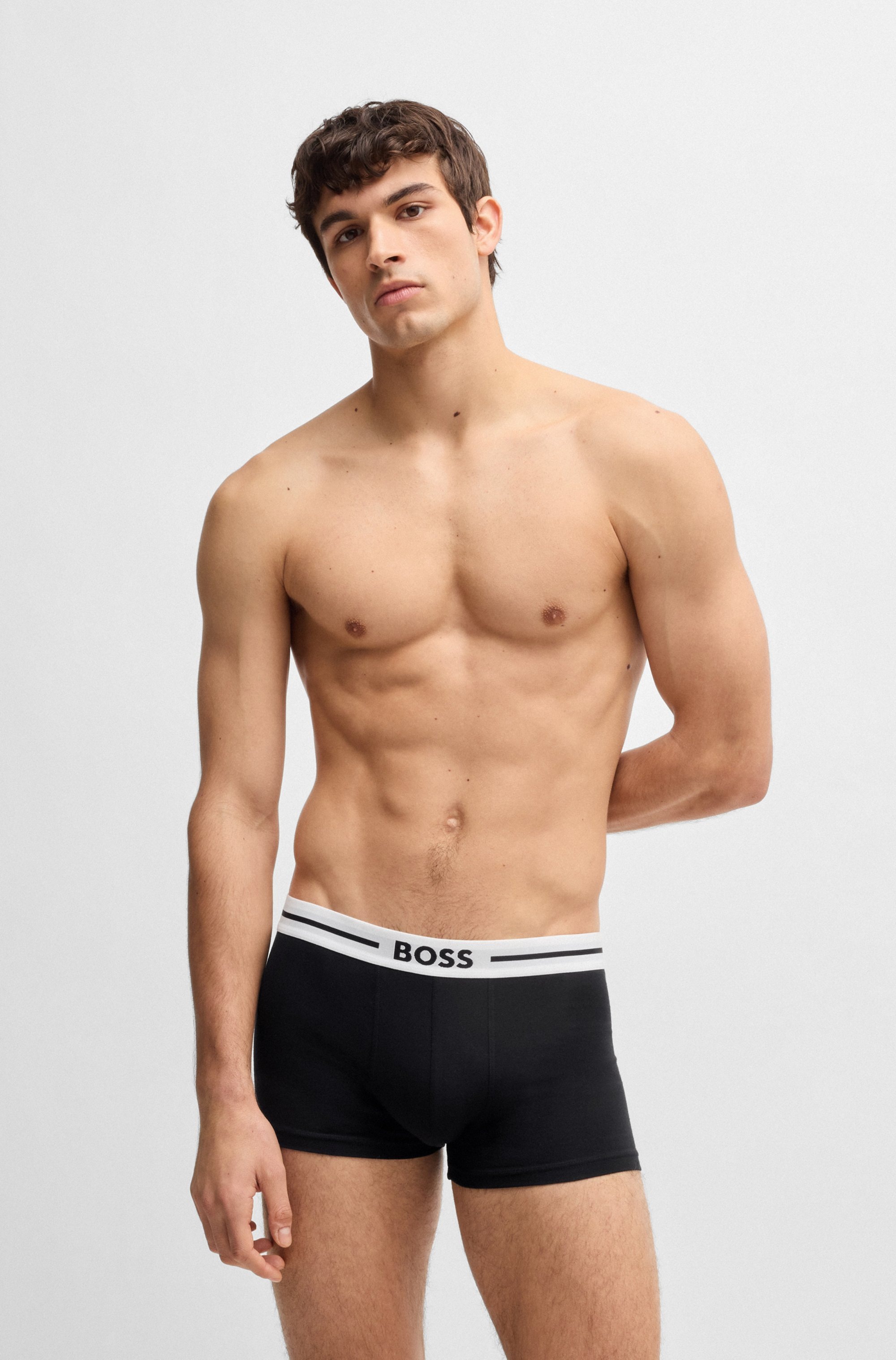 BOSS Trunk »Trunk 3P Bold Design«, (Packung, 3 St., 3er), mit BOSS Schriftzug