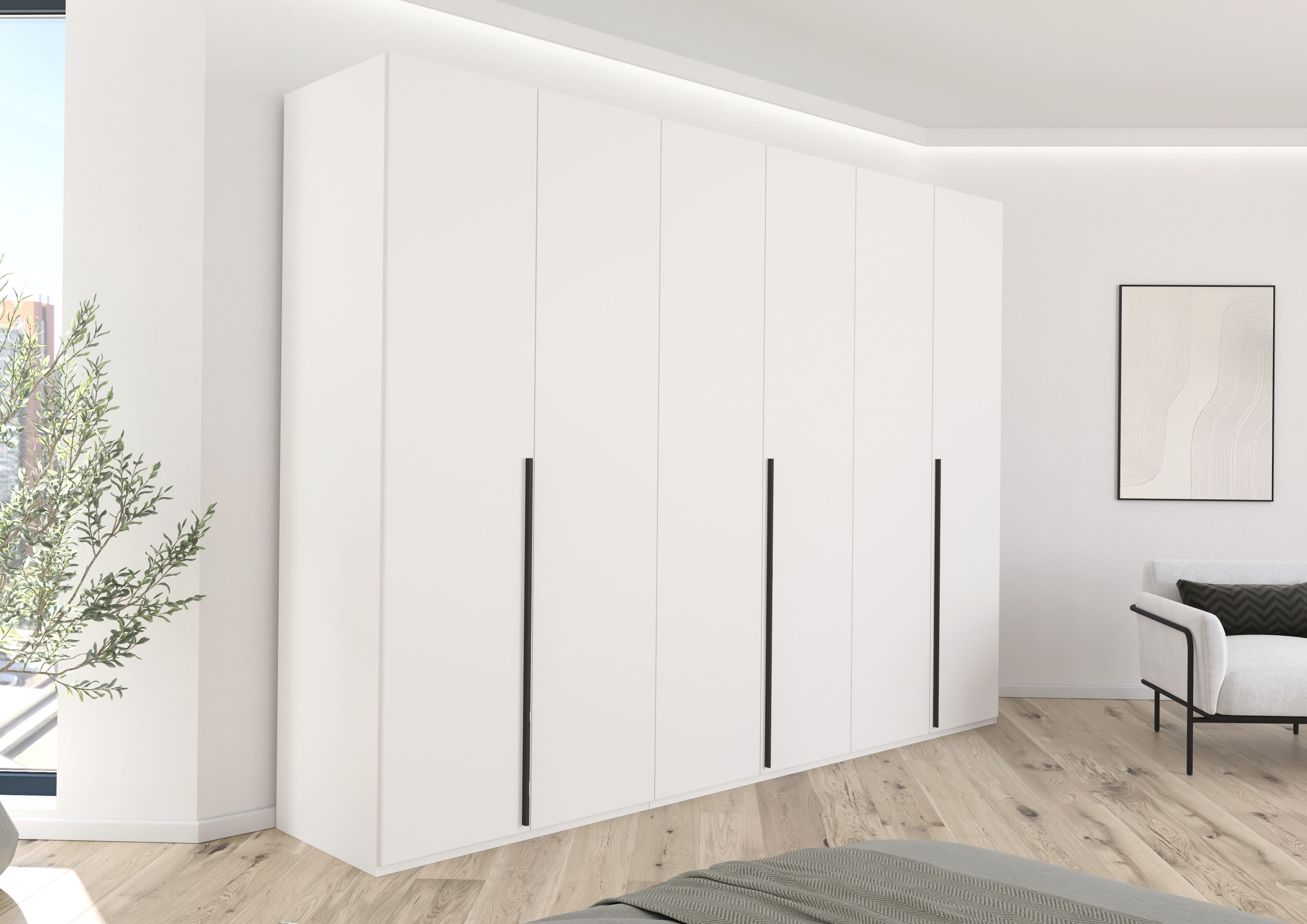 Thumbnail - rauch Drehtürenschrank "Kleiderschrank Schrank Garderobe Wäscheschrank BESTSELLER MONTCLAR" 3 Ausstattungen BASIC/CLASSI...