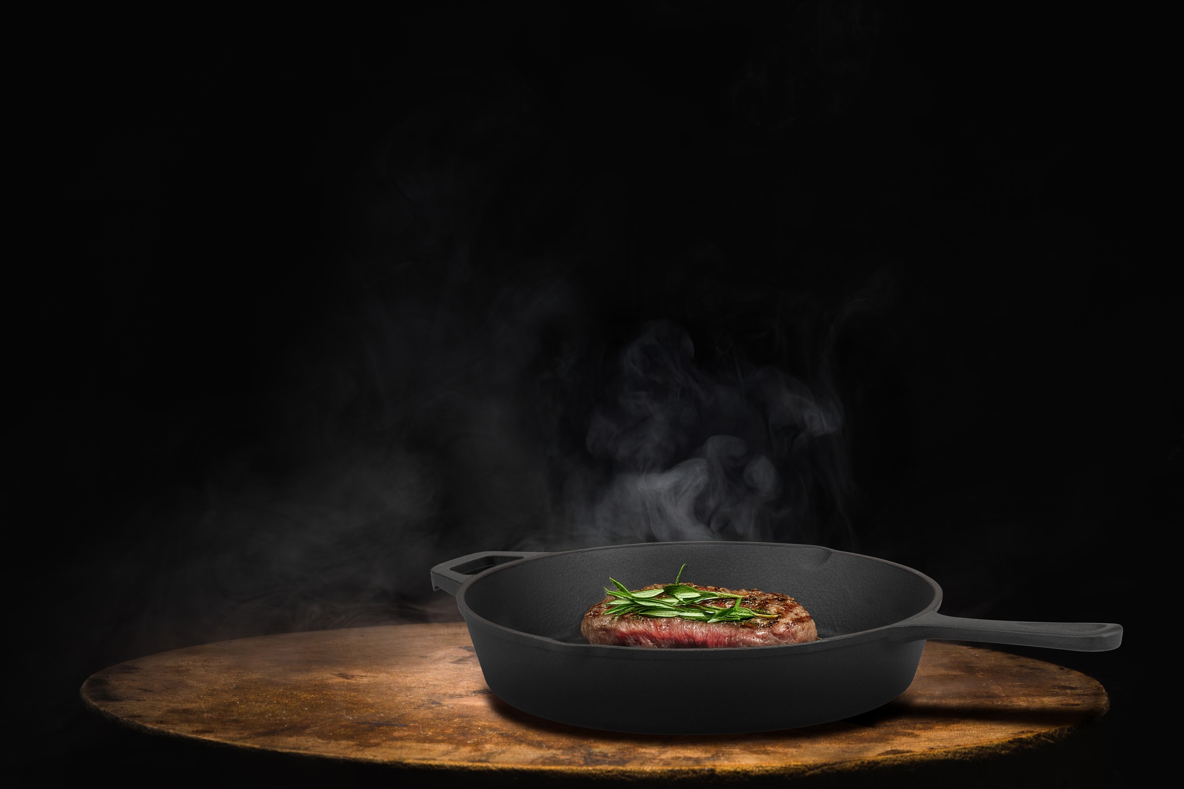 GSW Bratpfanne »Black Iron BBQ« Gusseisen 1 tlg. tlg. Pfanne zur Anwendung auf dem Grill, Feuer oder im Backofen