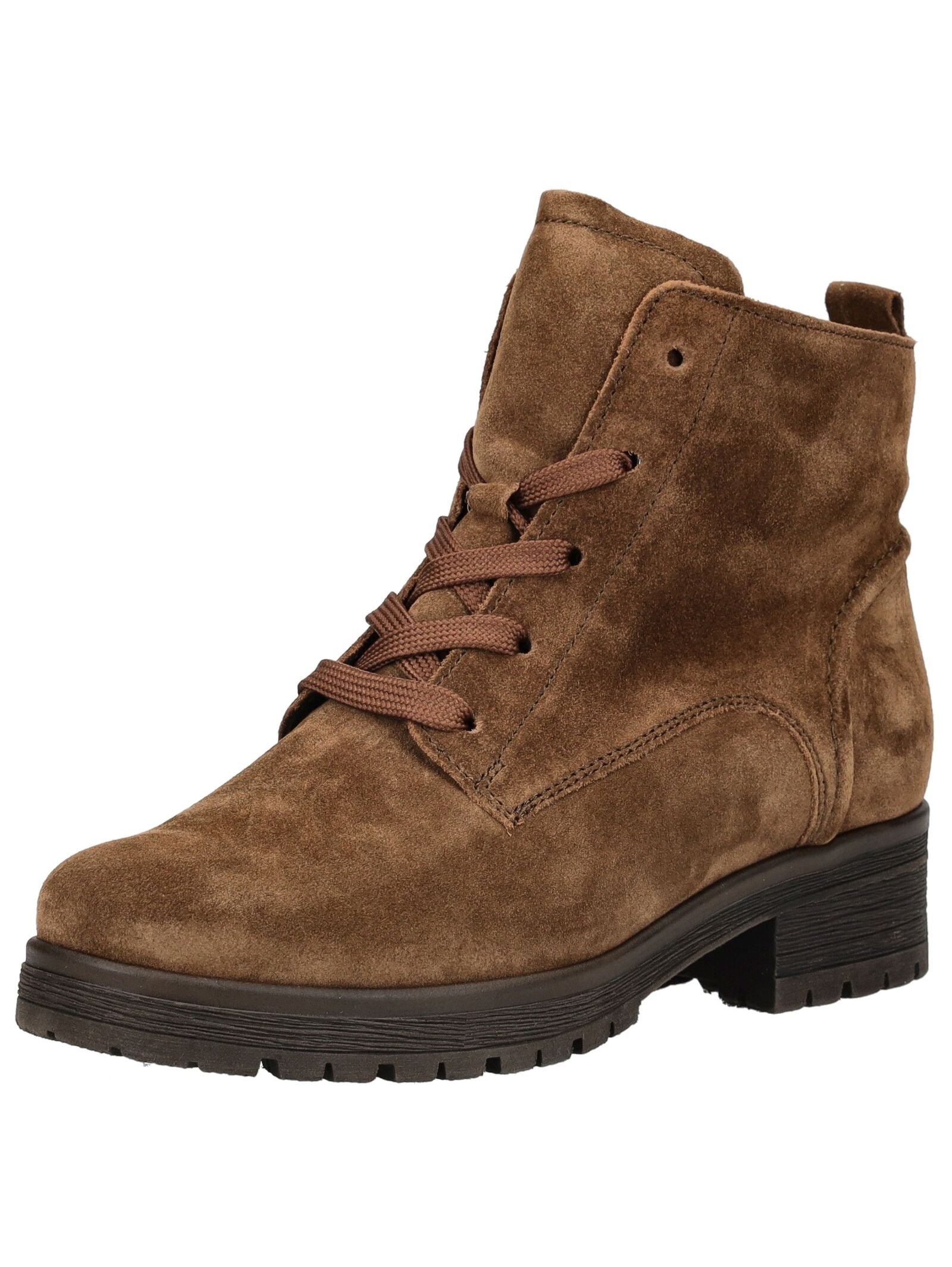 Gabor Comfort Schnürstiefelette "Gabor Comfort Stiefelette Veloursleder" günstig online kaufen