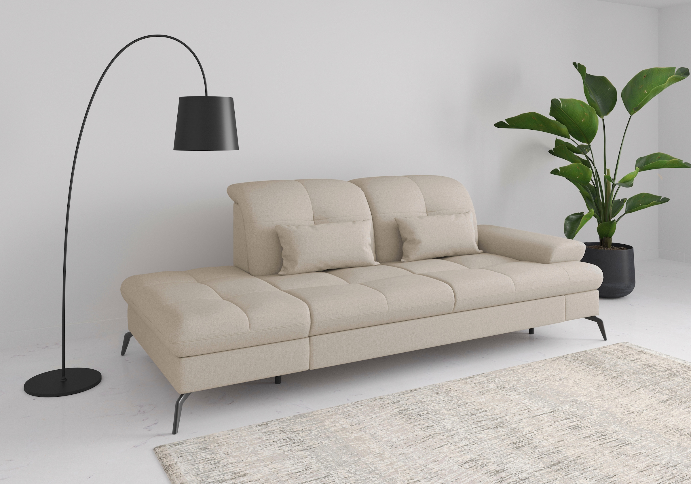 sit&more Recamiere "Amica, inkl. Sitztiefenverstellung und Armteilverstellu günstig online kaufen