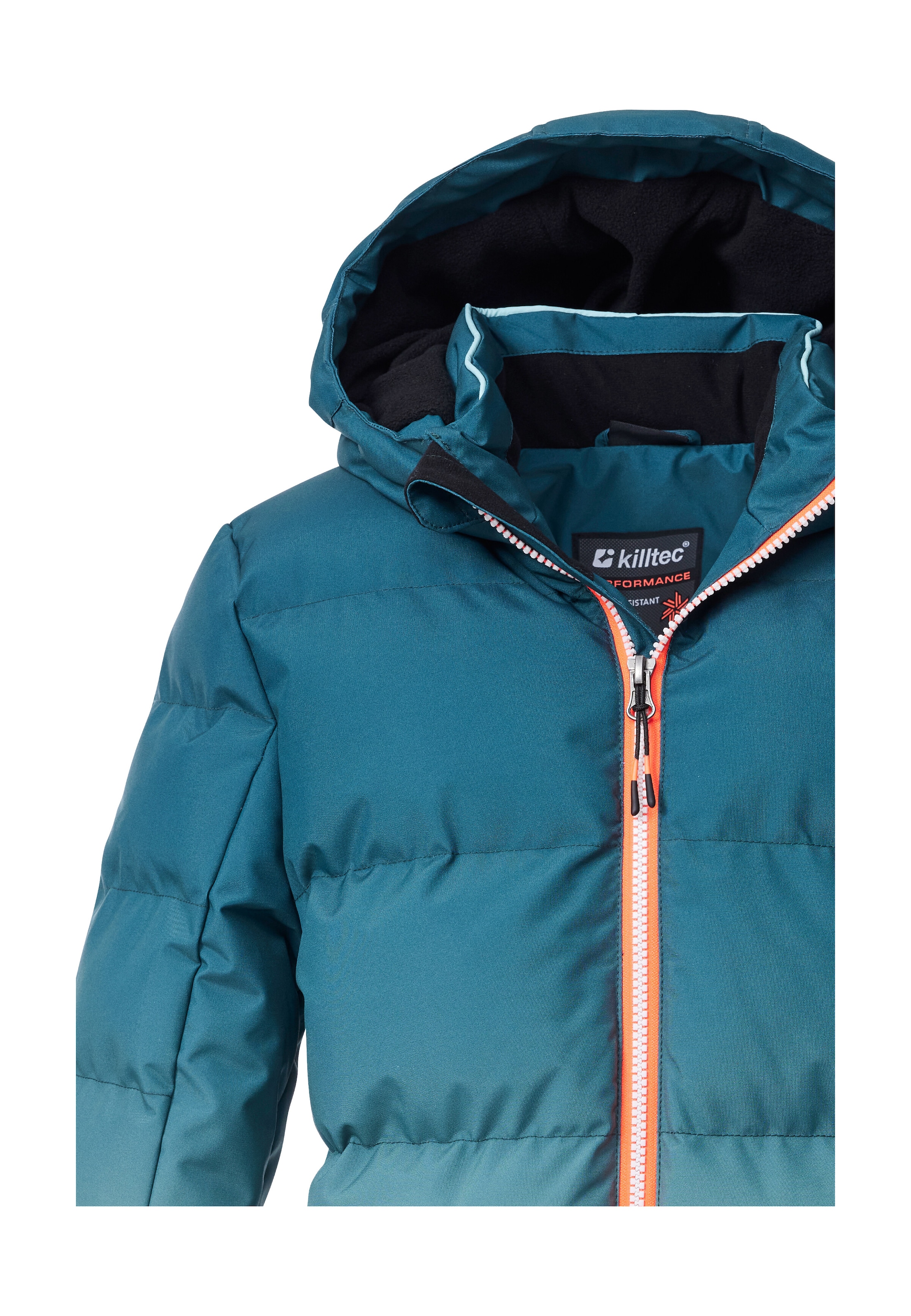 Killtec Skijacke »KSW 330 GRLS SKI QLTD JCKT«, Wasserabweisende Winterjacke, atmungsaktiv, verstellbare Kapuze