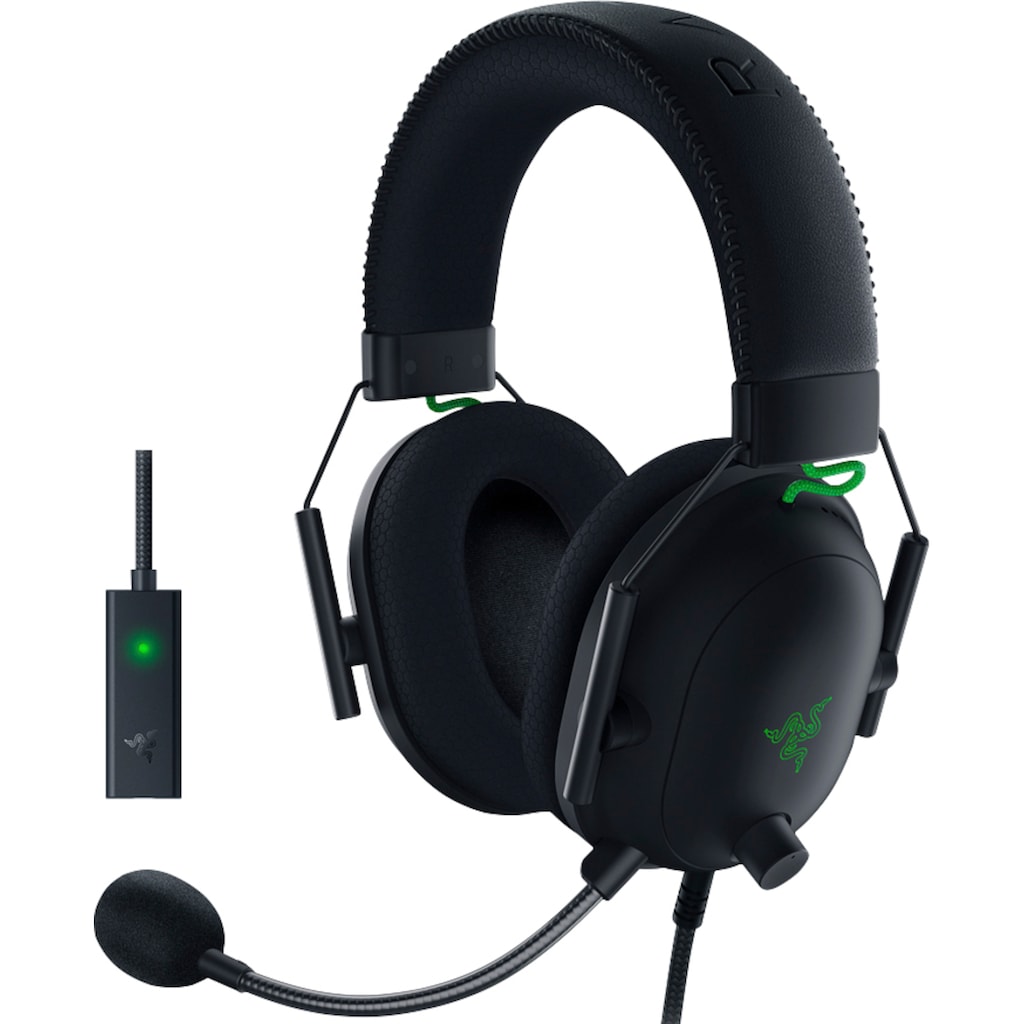 RAZER Headset »Blackshark V2 + USB Mic Enhancer«, Rauschunterdrückung