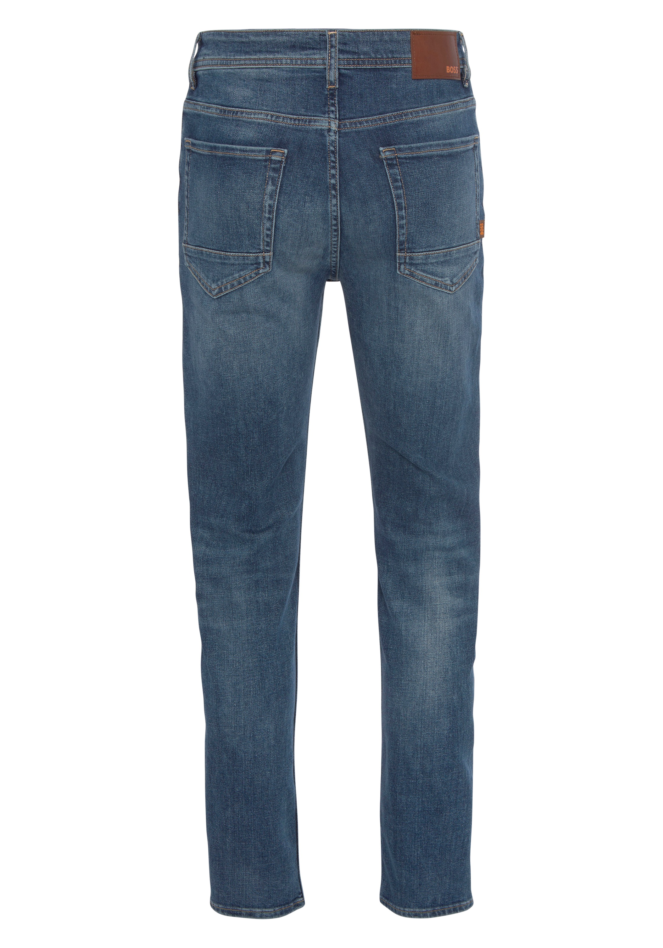 BOSS ORANGE Regular-fit-Jeans »Taber BC-C«, mit BOSS Label