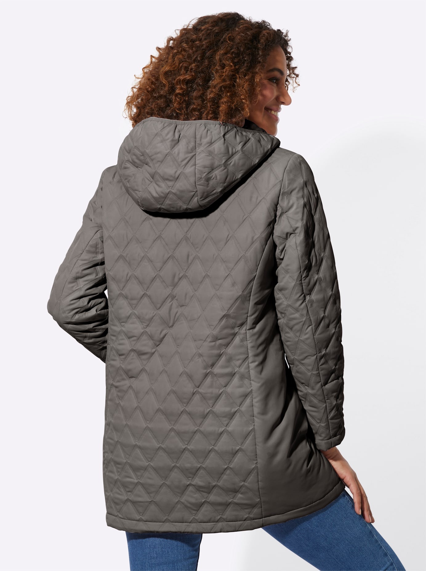 Casual Looks Steppjacke mitKapuze günstig online kaufen