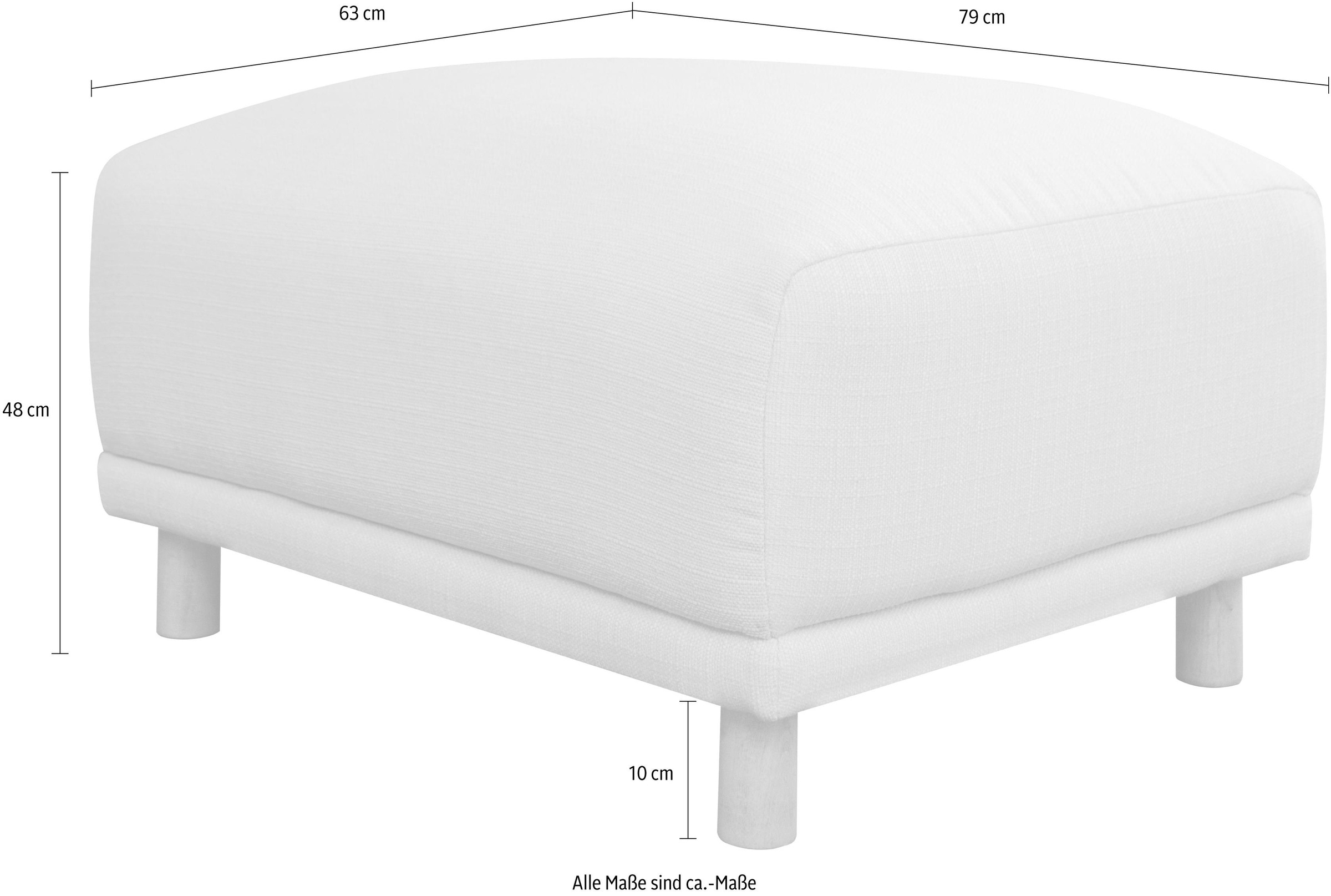 Thumbnail - OTTO home Hocker "Maroon"