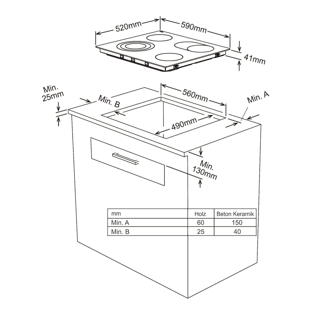 Sharp Backofen-Set »Pyro-Powerset_Induktion Edelstahl«, K-61DX28IM0-EU, EasyClean