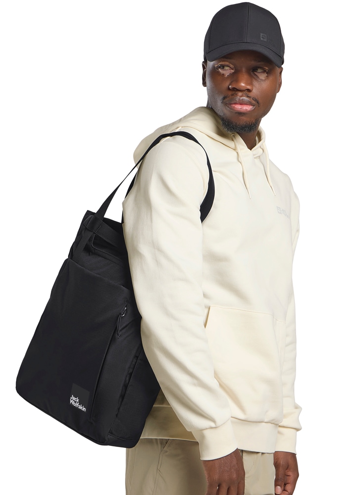 JACK WOLFSKIN Shopper "EVE", schwarz, Polyester, Taschen