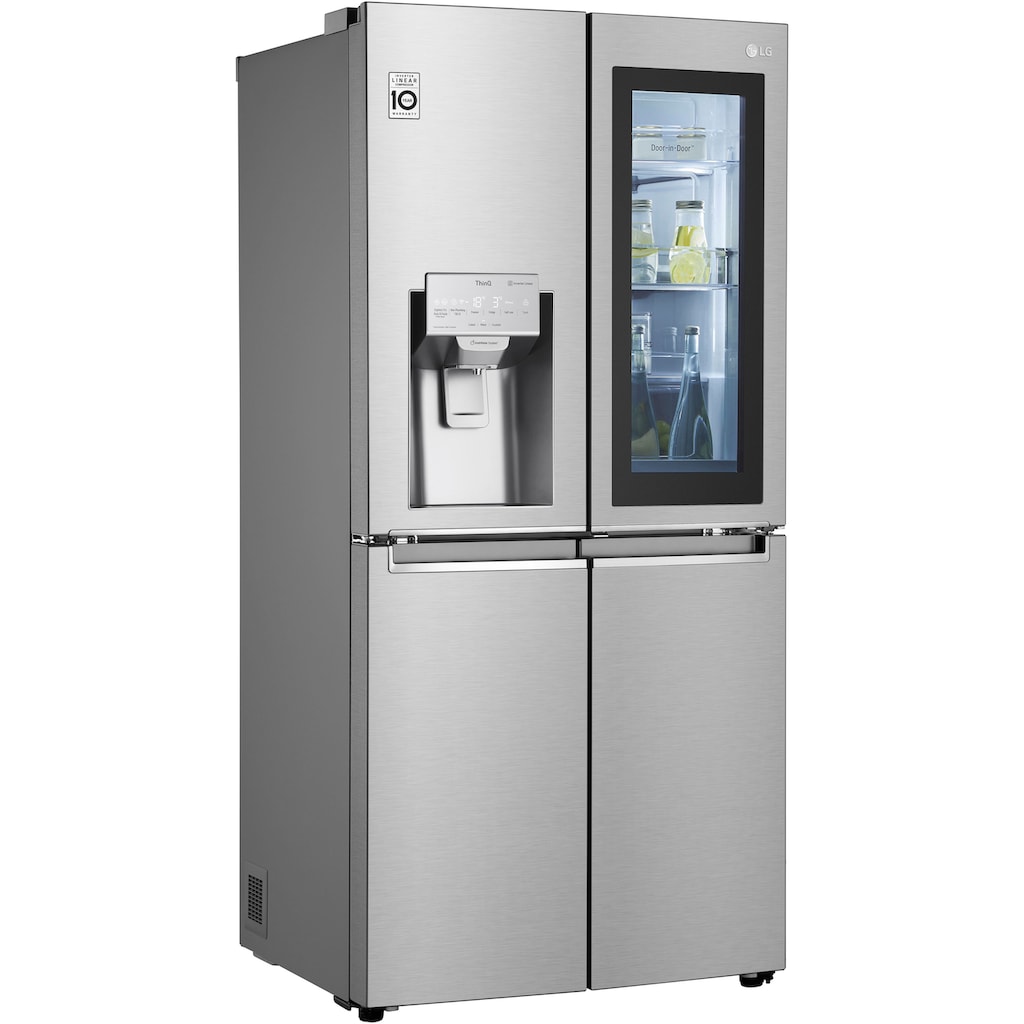 LG Multi Door, GMX844BSBF, 178,7 cm hoch, 83,5 cm breit, InstaView™