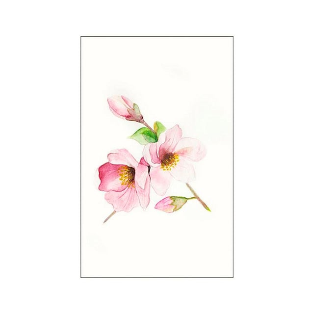 Komar Poster »Magnolia Breathe«, Blumen, (1 St.), Kinderzimmer, Schlafzimmer,  Wohnzimmer | BAUR