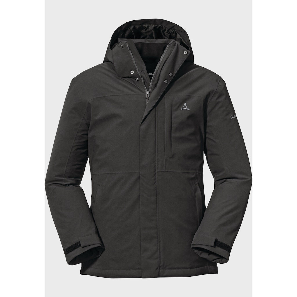 Schöffel Outdoorjacke »Ins. Jacket Bastianisee M«, mit Kapuze