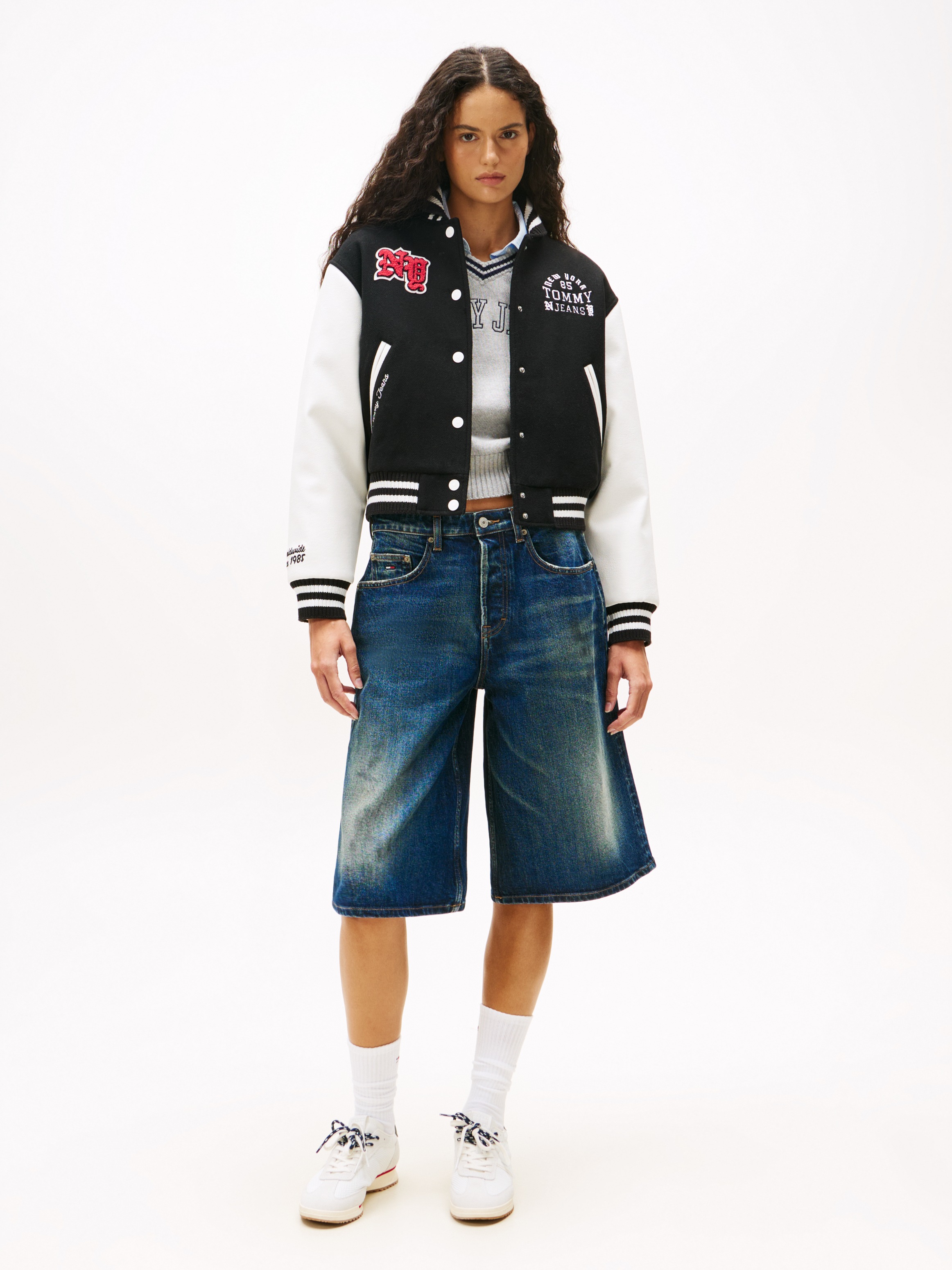 Tommy Jeans Collegejacke »TJW WOOL VARSITY JACKET«, mit Wolle