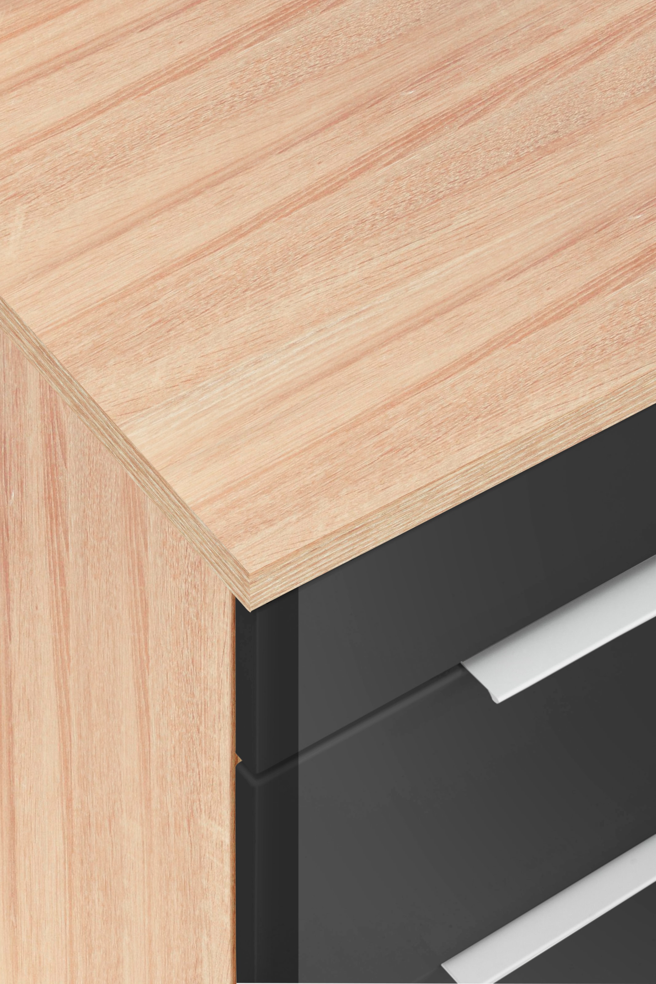KOCHSTATION Winkelküche »KS-Brindisi«, Stellbreite 230/170 cm, wahlweise mit E-Geräten, mit MDF-Fronten