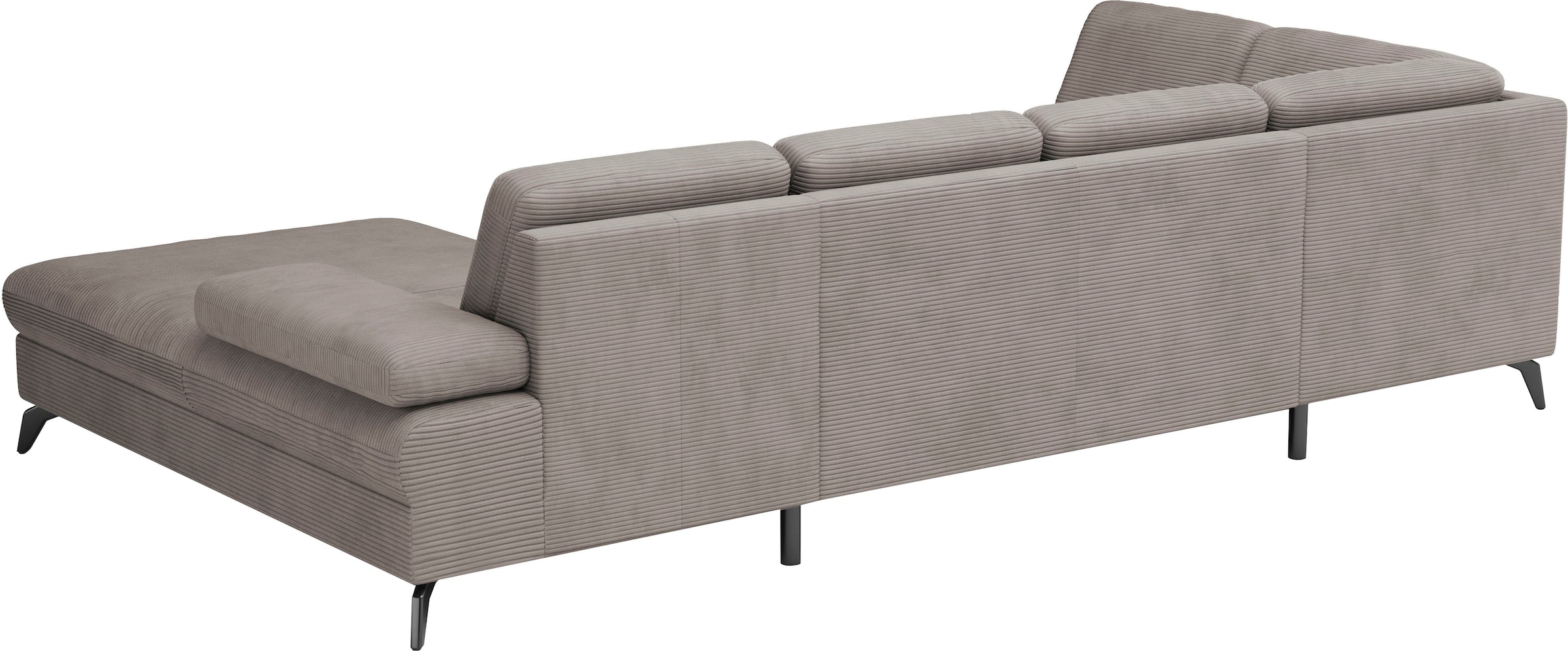 sit&more Wohnlandschaft »Morris Jubi U-Form«, inkl. Armteilfunktion und 1 Zierkissen, wahlweise mit Bettfunktion