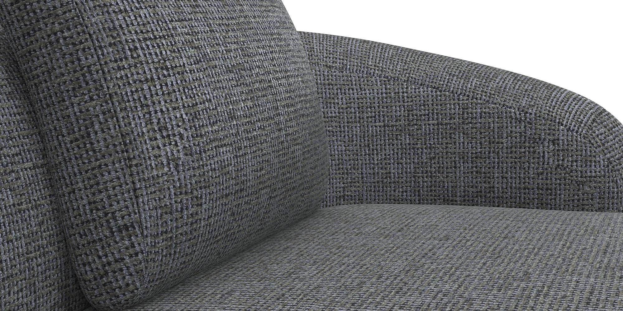 FLEXLUX Wohnlandschaft »Torino, rund, L-Form, Sofa-Ecke mit Recamiere, Longchair-Sofa«, Modernes, organisches Sofa-Design, Kaltschaum, Wellenunterfederung