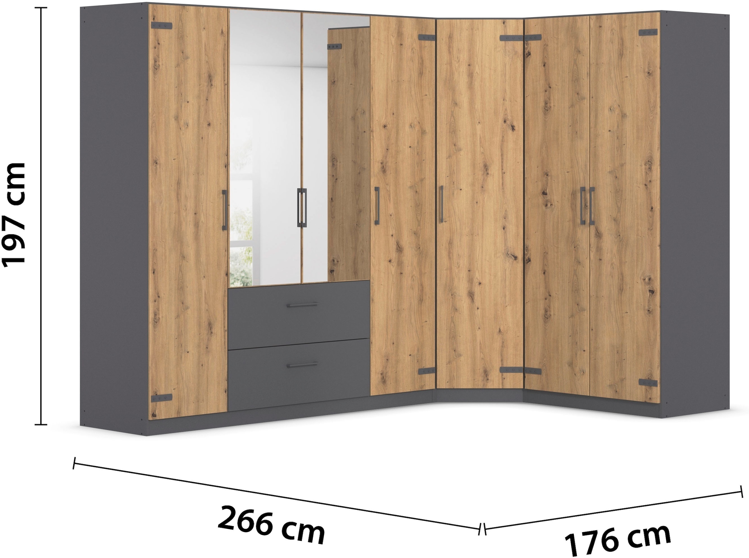 rauch Schrank-Set »Holmes« Set, 