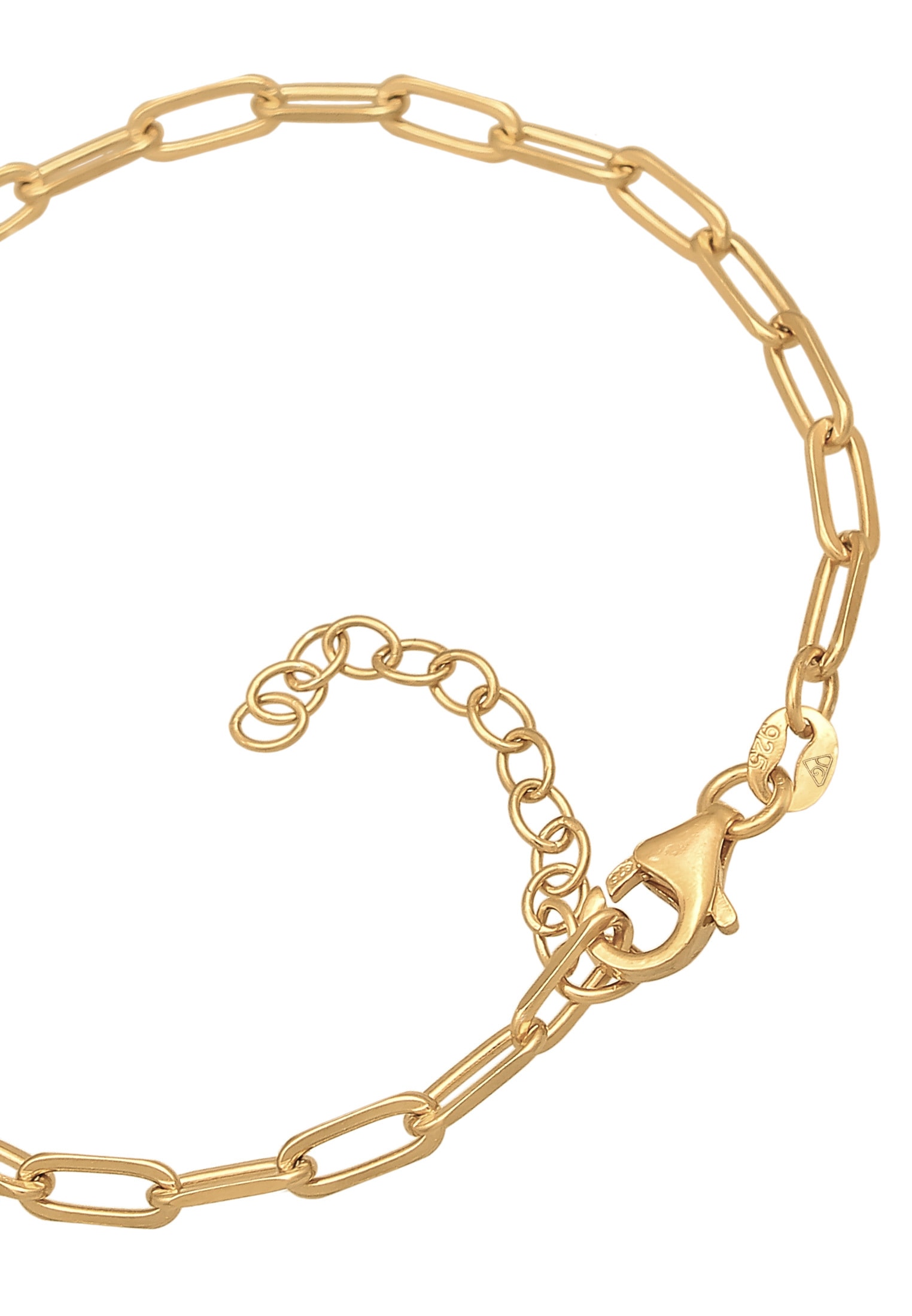 Nenalina Armband »Gliederarmband Charmträger Basic 925 Silber«