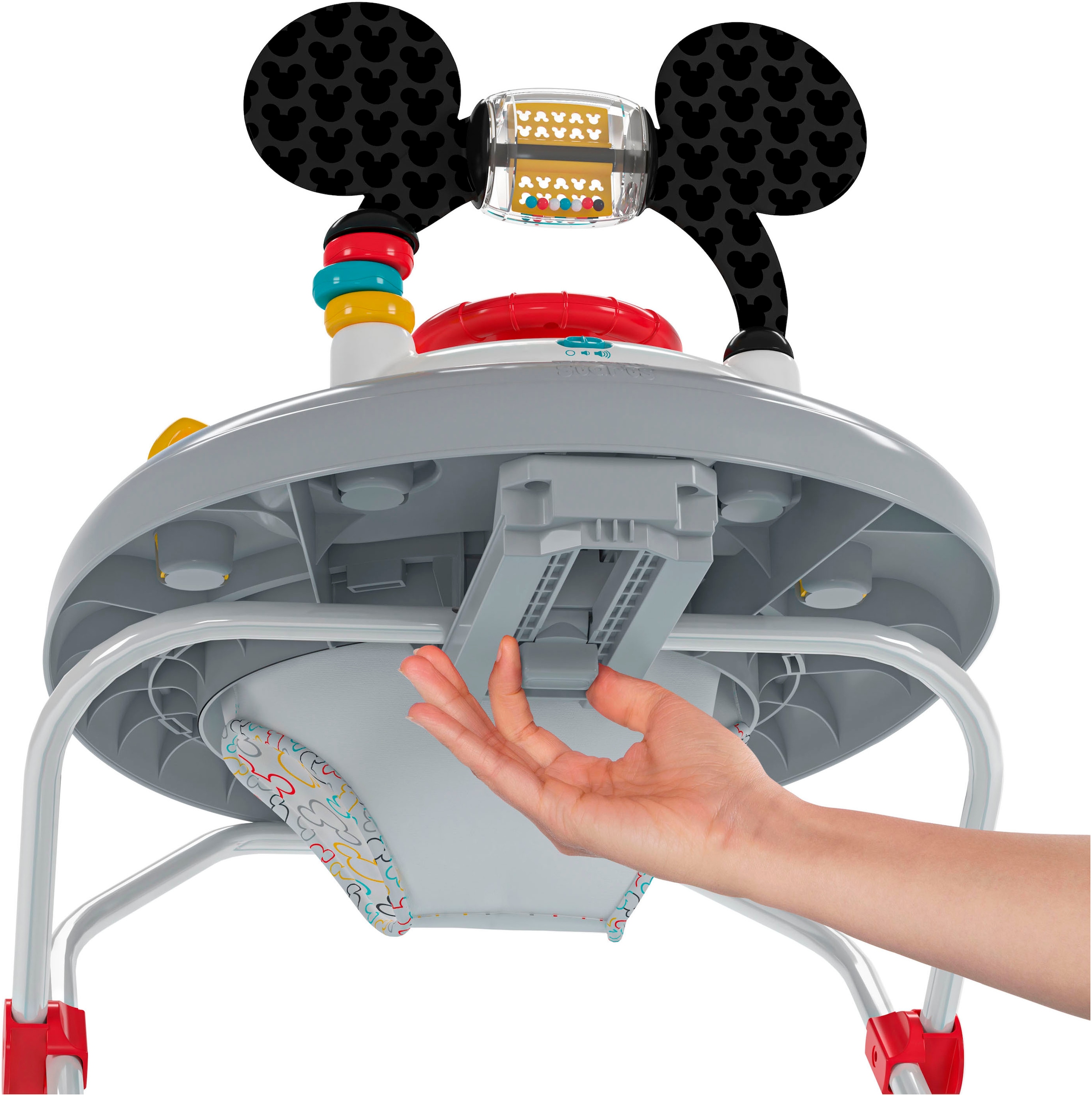 Bright Starts Lauflernhilfe »MICKEY MOUSE Tiny Trek™ Walker, Original Bestie™, 2-in-1 Walker«, mit Licht und Sound