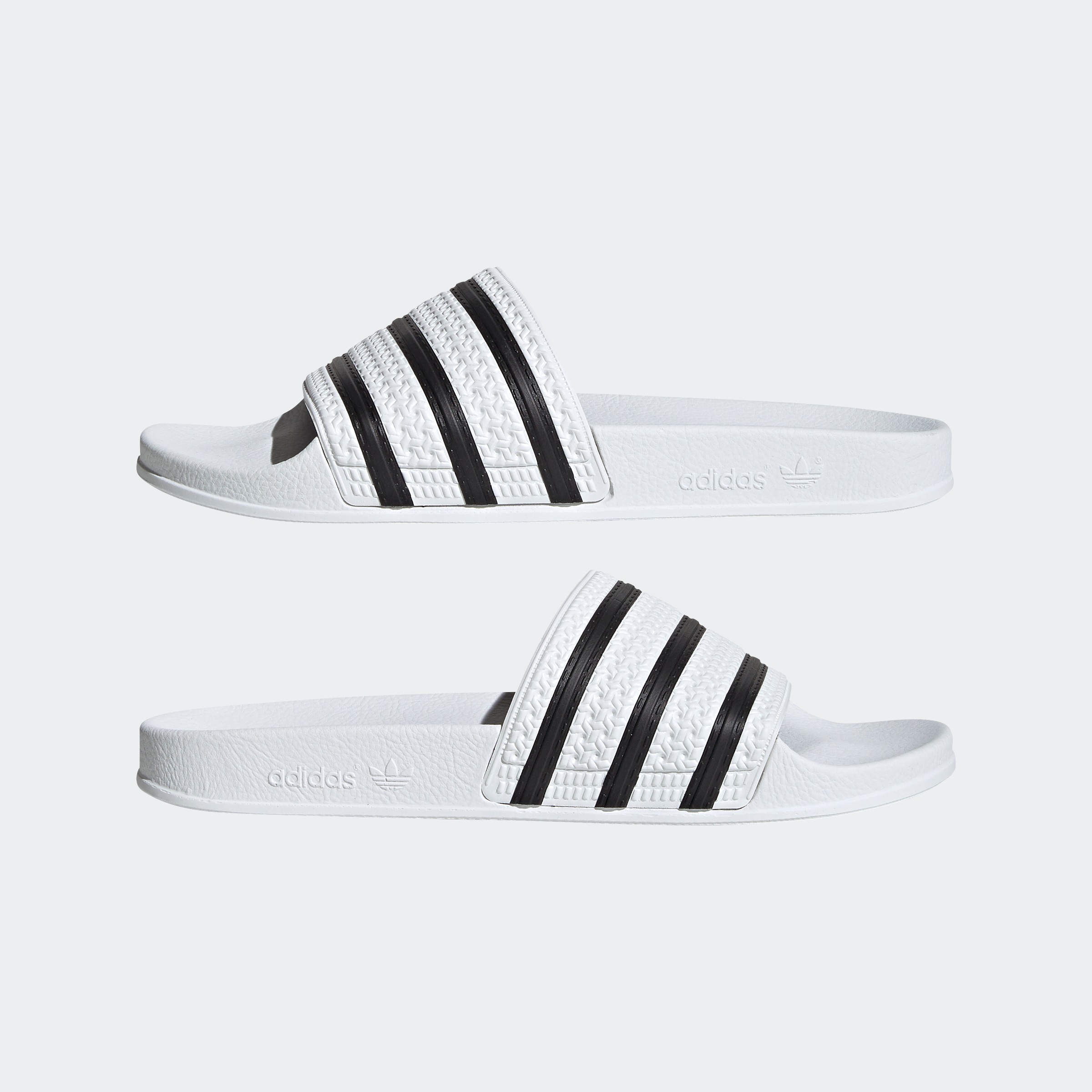 Adidas Originals Claquettes Adilette White / Black EU 48 1/2 Homme