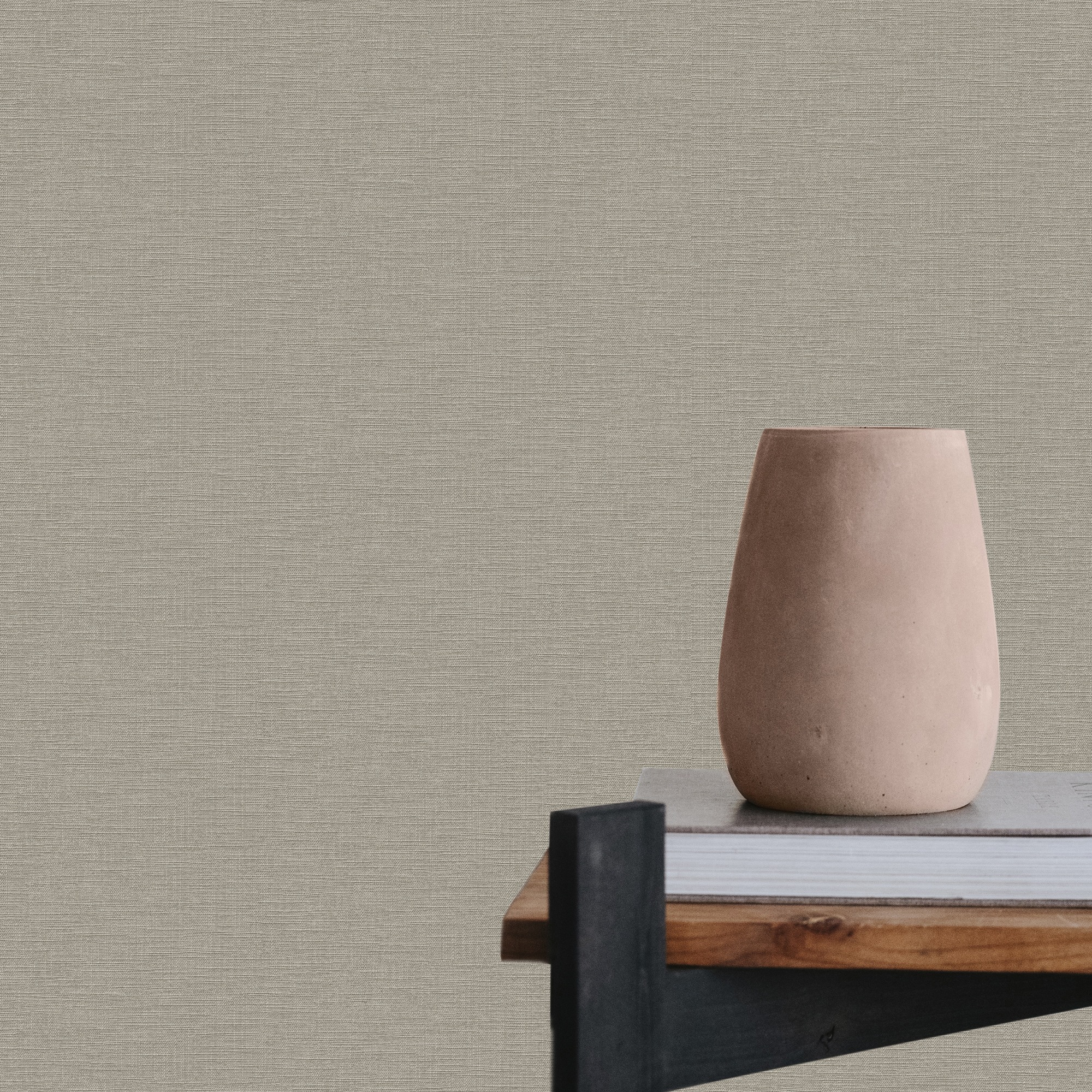 WOW Vliestapete "YARN CLAY" uni Design Tapeten