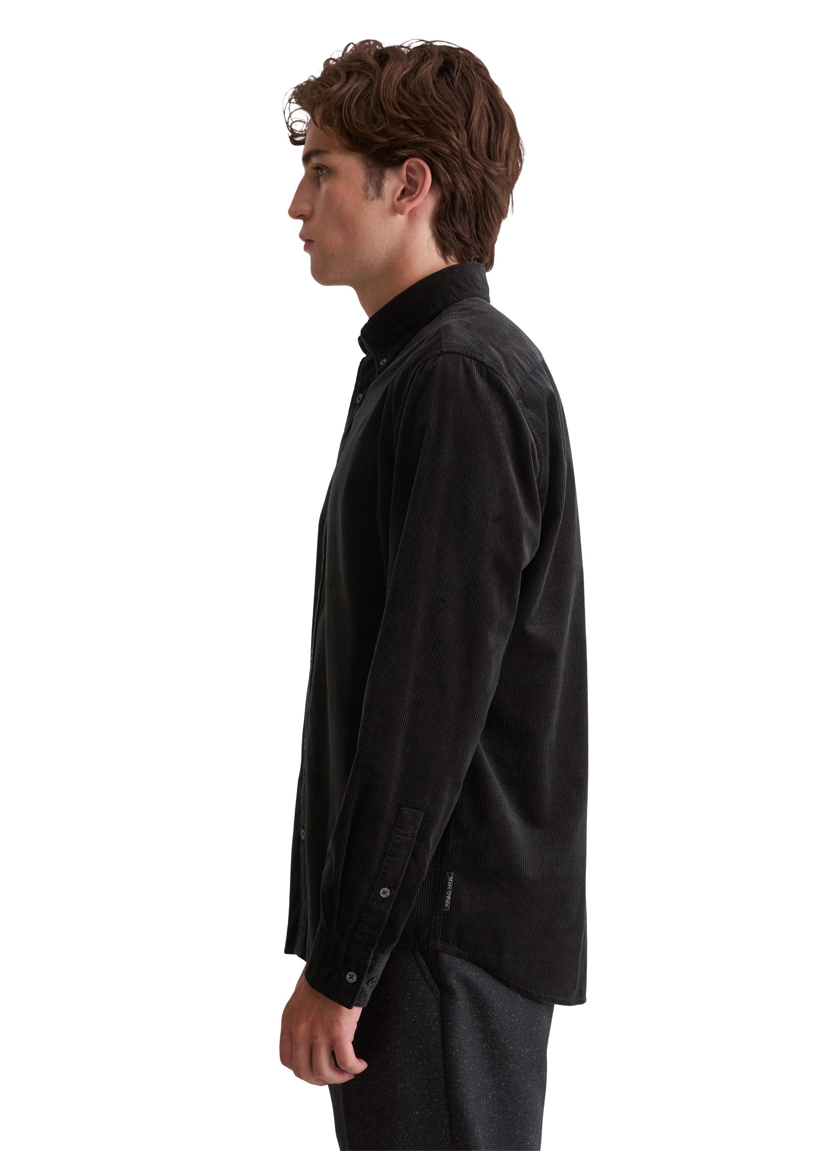 Marc OPolo Langarmhemd "mit Button-Down-Kragen" günstig online kaufen