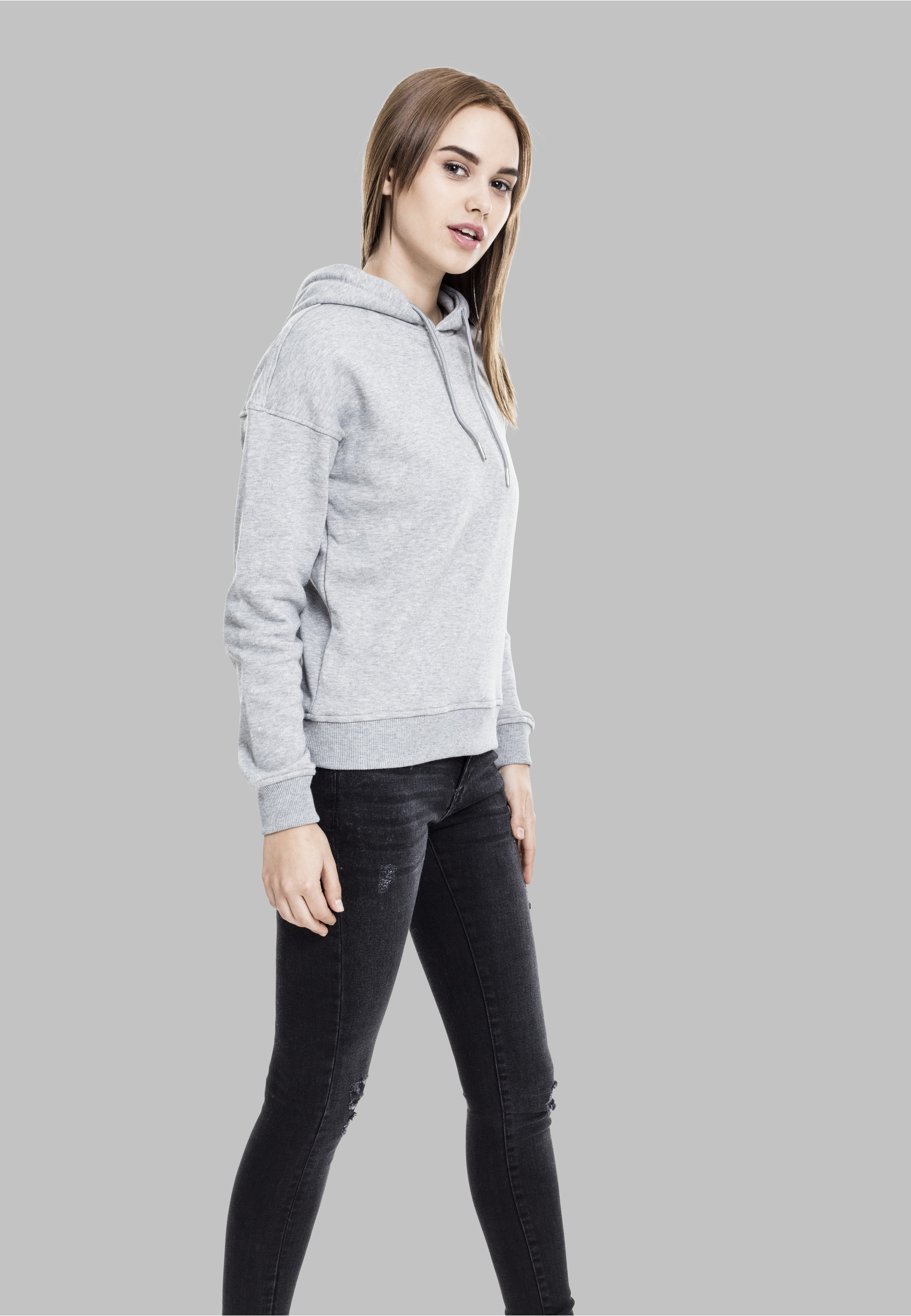 URBAN CLASSICS Hoodie »Urban Classics Damen Ladies Hoody«, 1 Stk.
