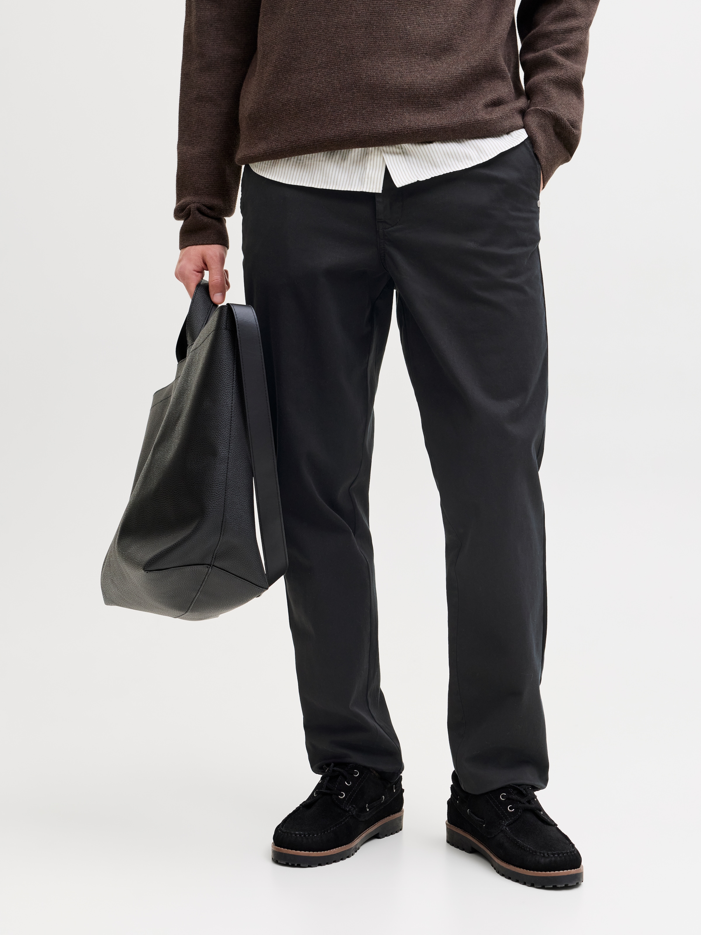 Jack & Jones Chinohose "JPSTOLLIE VANCE CHINO NOOS" Baumwollmischung, normal geschnitten
