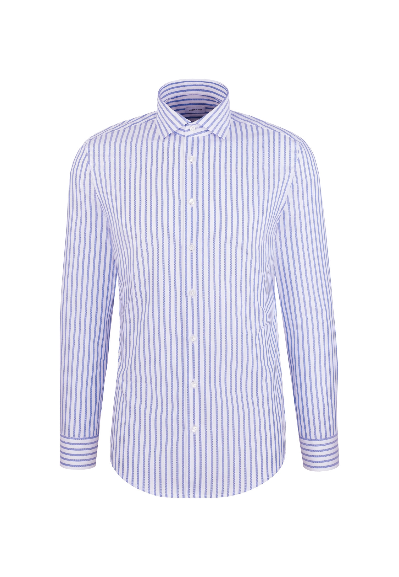seidensticker Businesshemd »Schwarze Rose« Slim 1/1 Kentkragen Gestreift