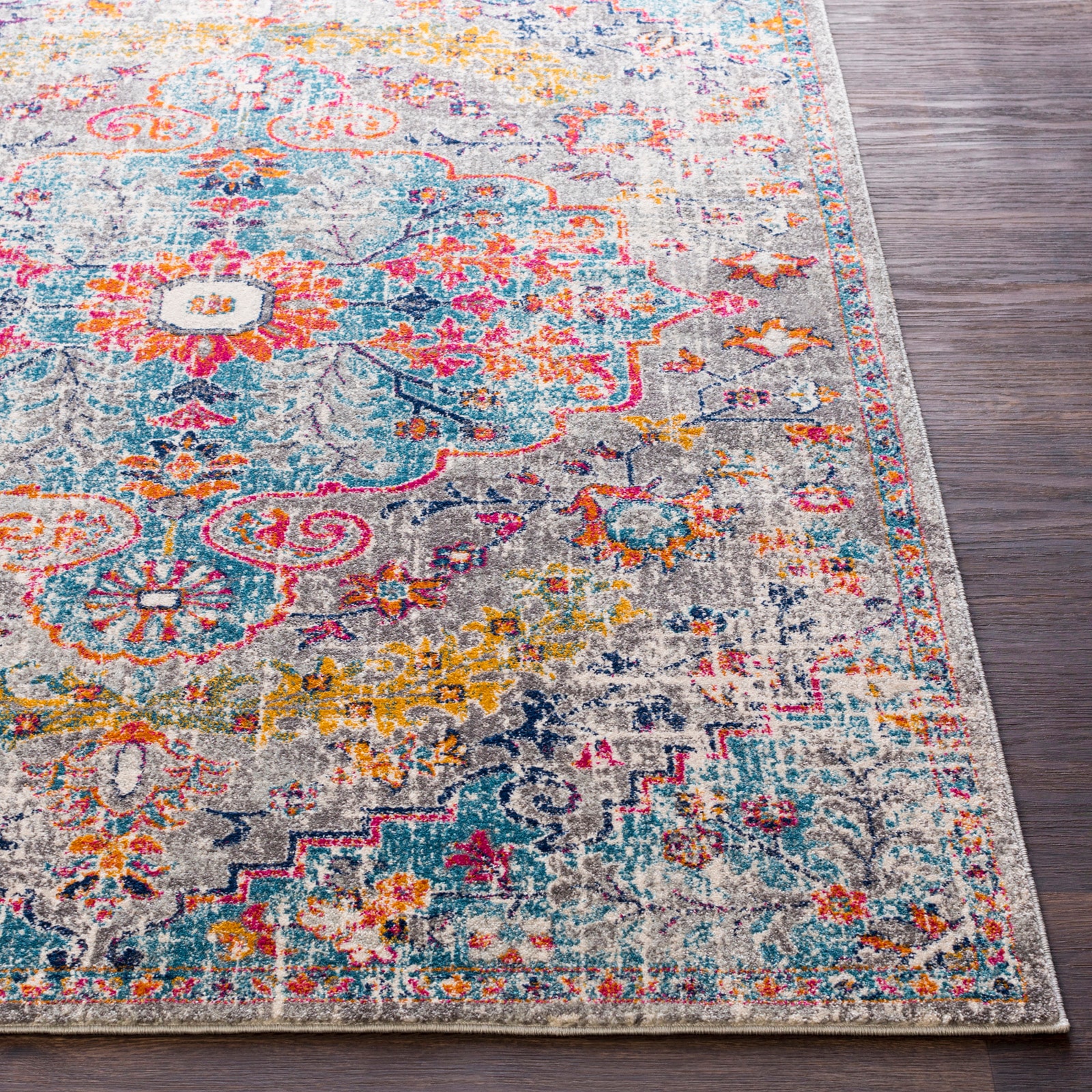 Livabliss Teppich »MUNICH«, rechteckig, 11 mm Höhe, Vintage Orientteppich, Kurzflor Boho Wohnzimmerteppich, Läufer