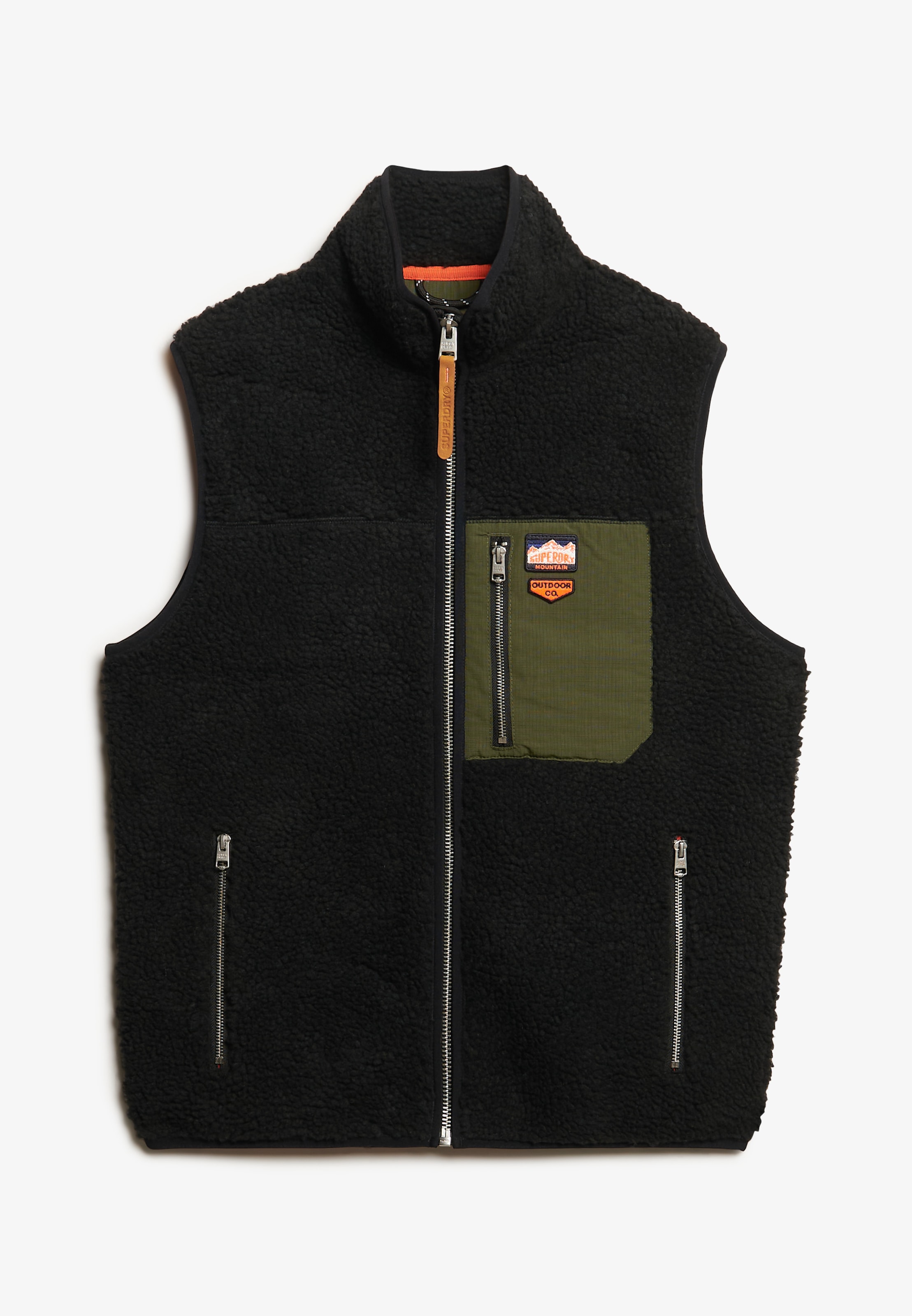 Superdry Steppweste »VINTAGE RETRO FLEECE GILET«