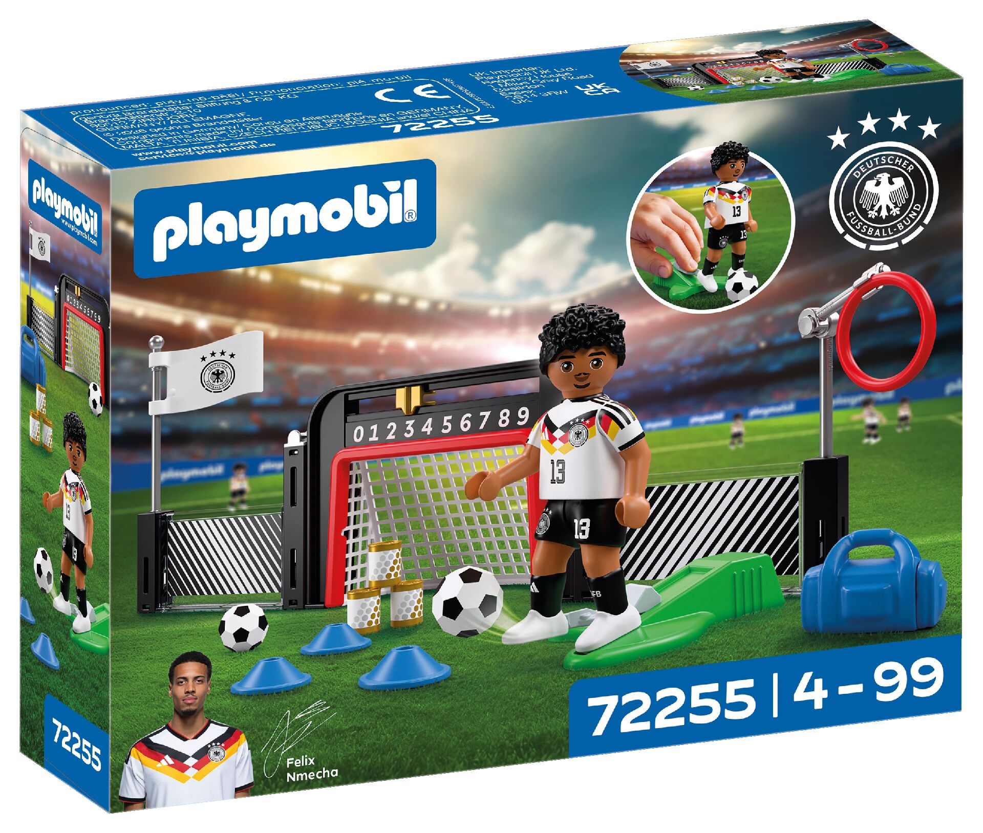 Playmobil® Konstruktions-Spielset »DFB Trainings-Station Nmecha (72255), DFB« Made in Europe