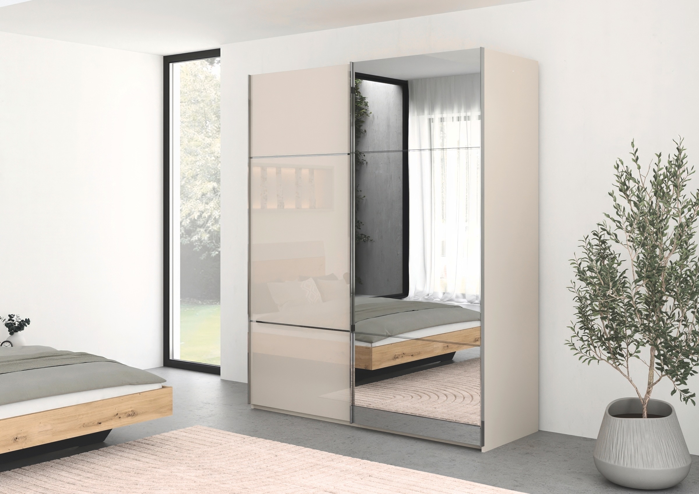 rauch Schwebetürenschrank "Kleiderschrank Schrank Garderobe Schlafzimmersch günstig online kaufen