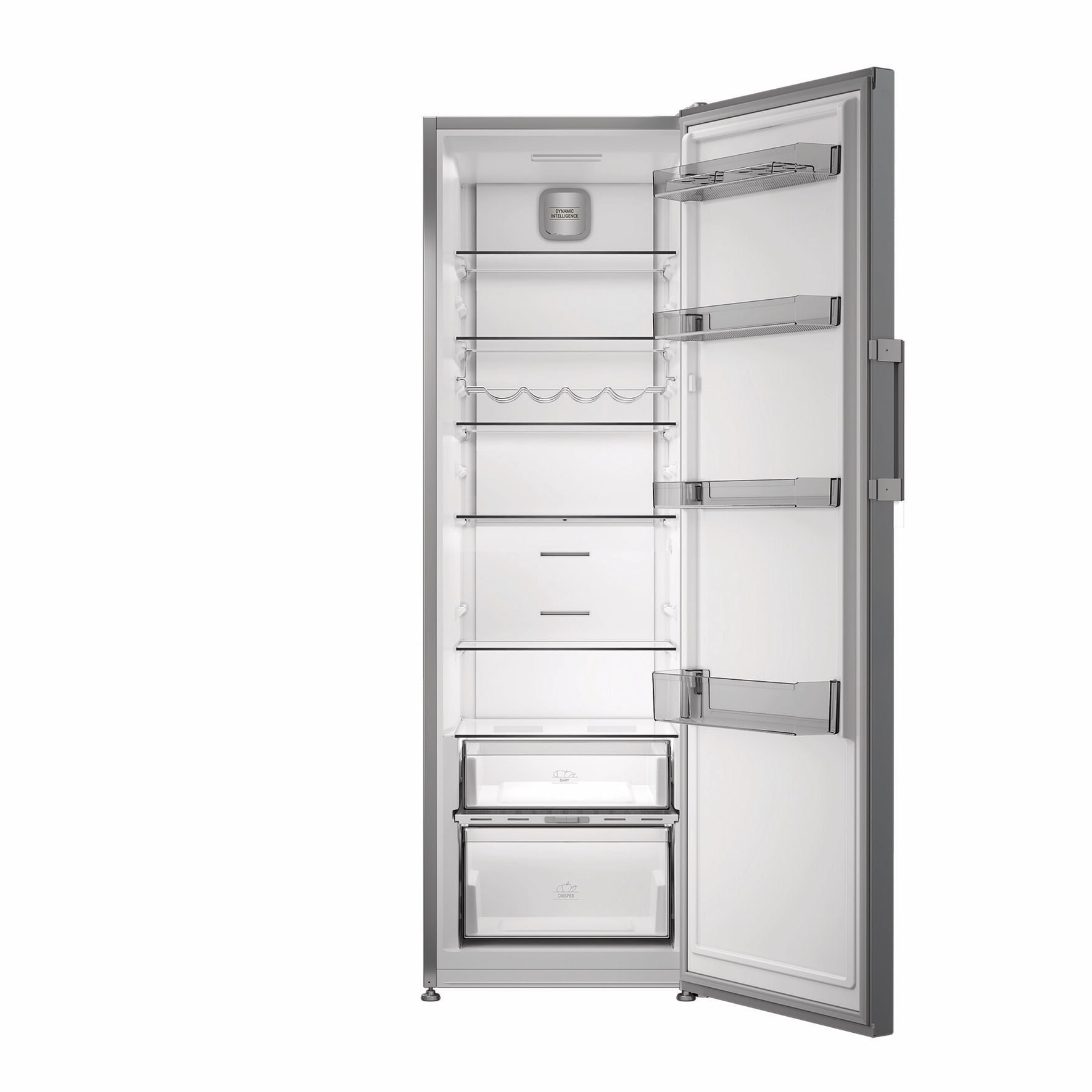 BAUKNECHT Kühlschrank KR 186GD IN »KR 186GC IN« 186,5 cm hoch 59,7 cm breit SmoothFit - 90°-Türöffnung für mehr Komfort