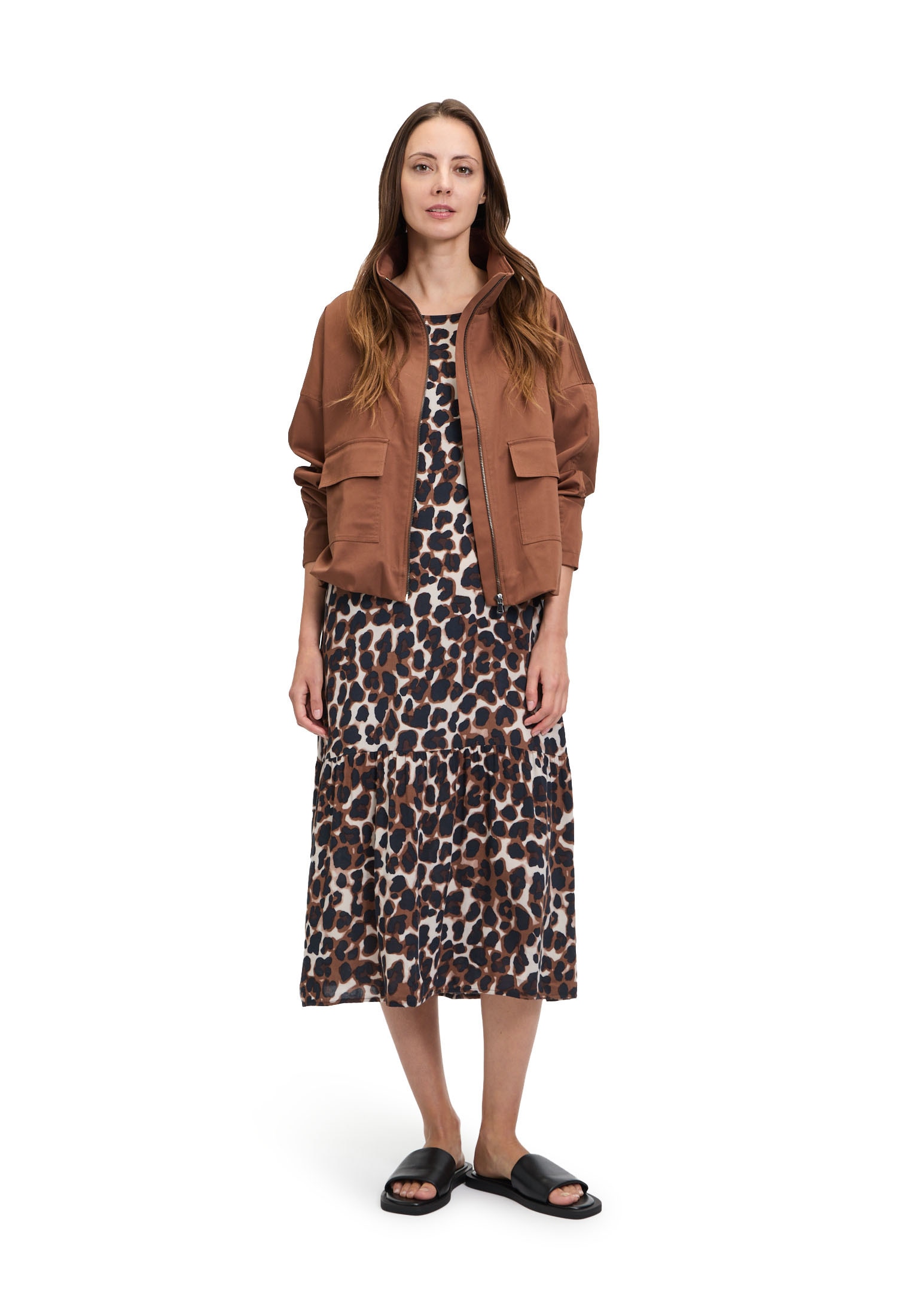Betty&Co Canvasjacke »Betty & Co Casual-Jacke mit Taschen«