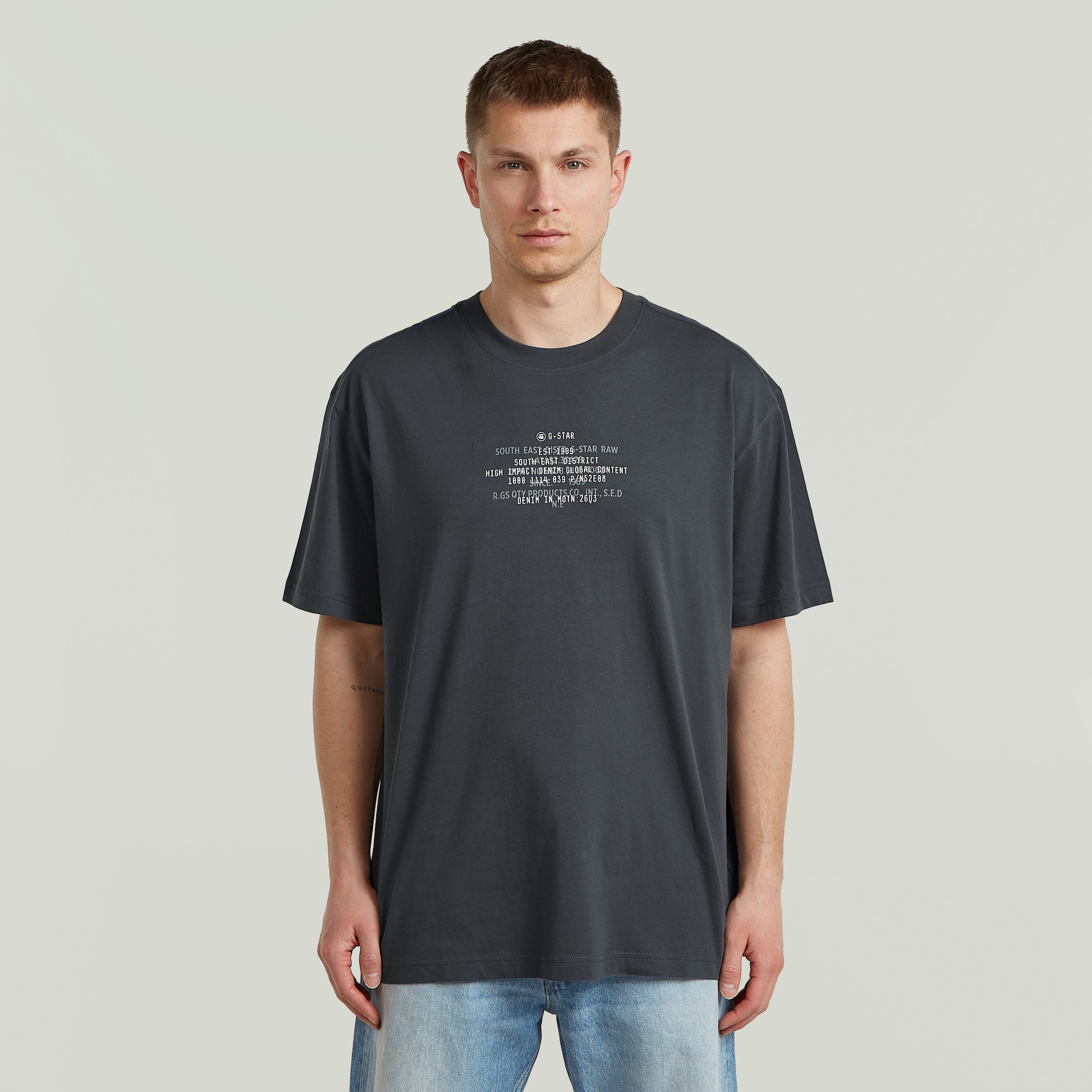 G-STAR T-Shirt »Multi Text Relaxed«