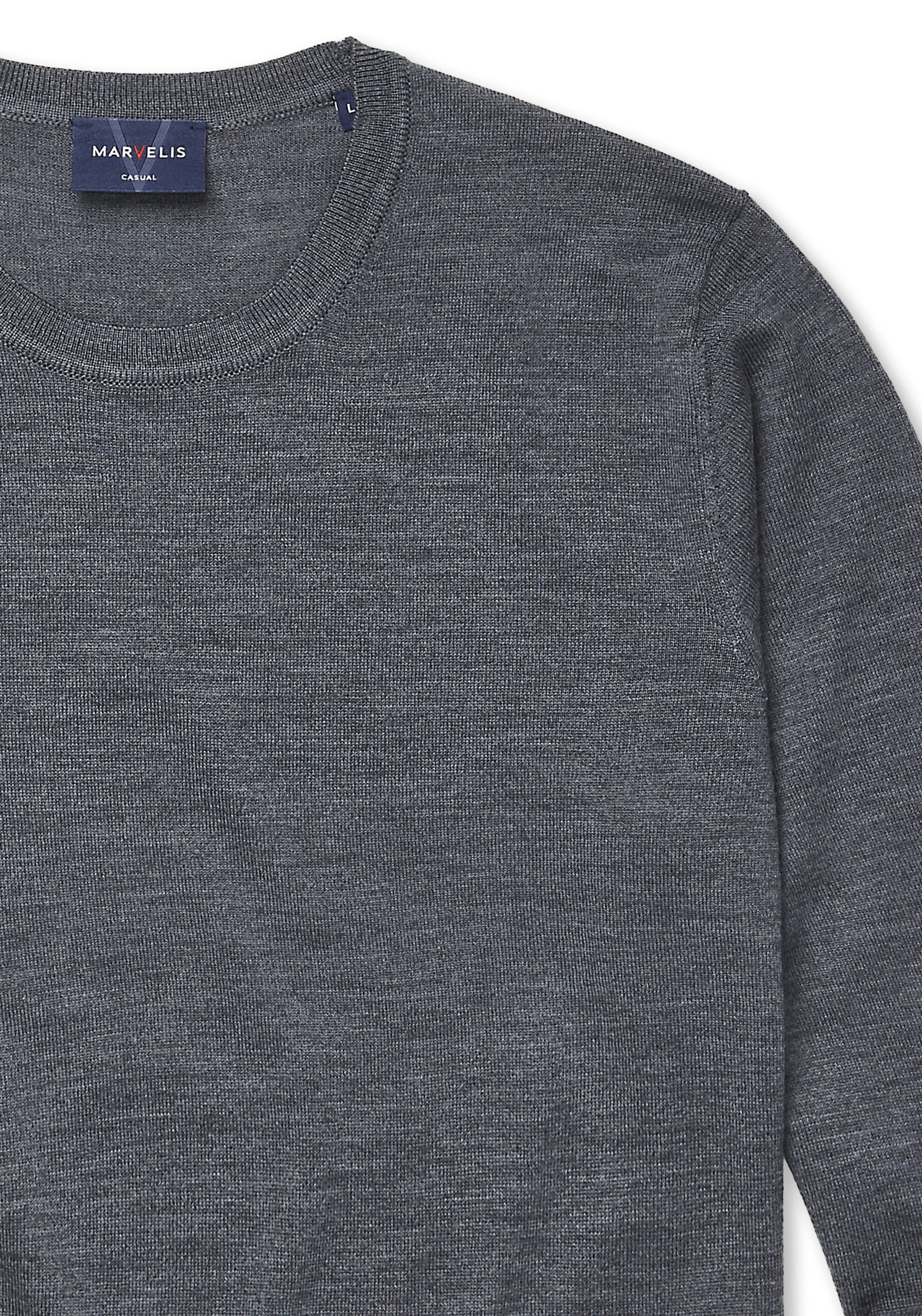 MARVELIS Rundhalspullover günstig online kaufen