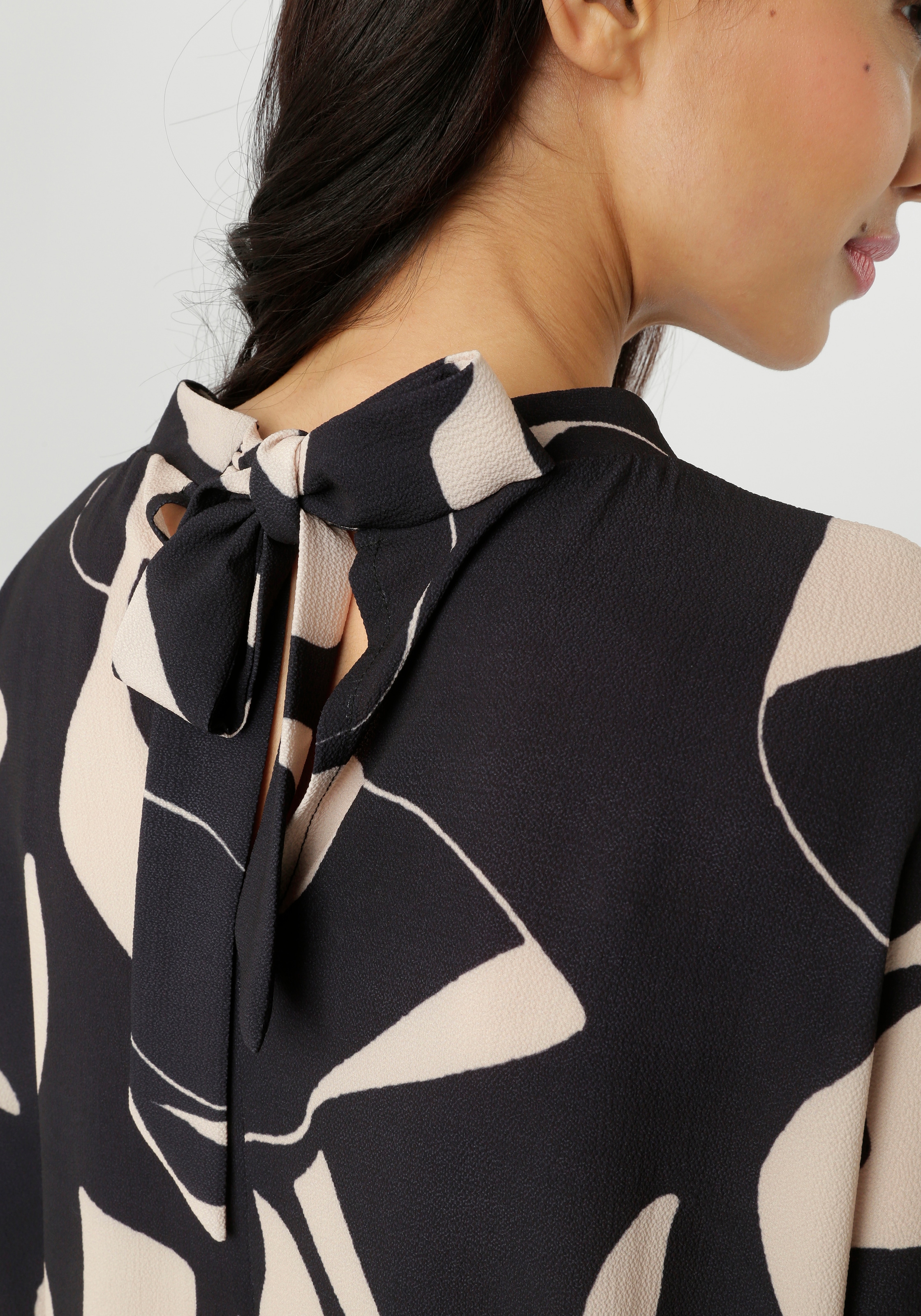 Aniston SELECTED Kurzarmbluse, in extra weiter Form - NEUE KOLLEKTION