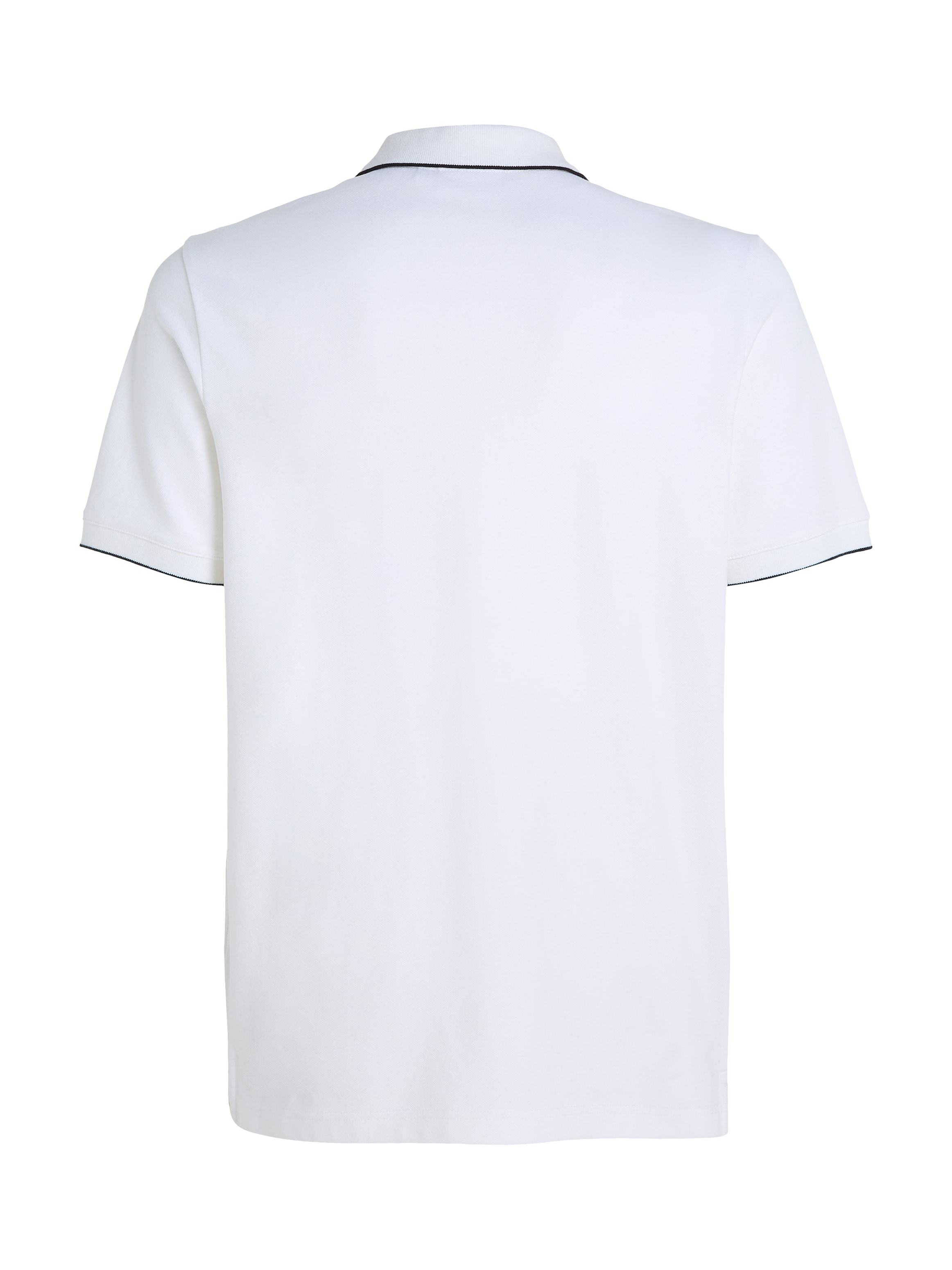 Calvin Klein Poloshirt »STRETCH PIQUE TIPPING POLO«, mit Streifendetail am Kragen