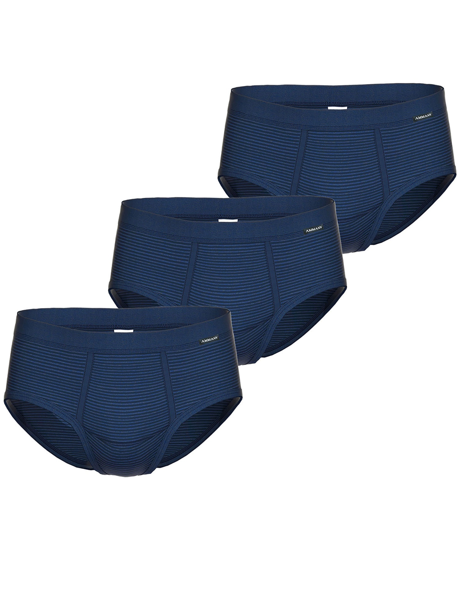 Ammann Slip "3er Pack Slip mit Eingriff Day Classic / Jeans Feinripp" günstig online kaufen