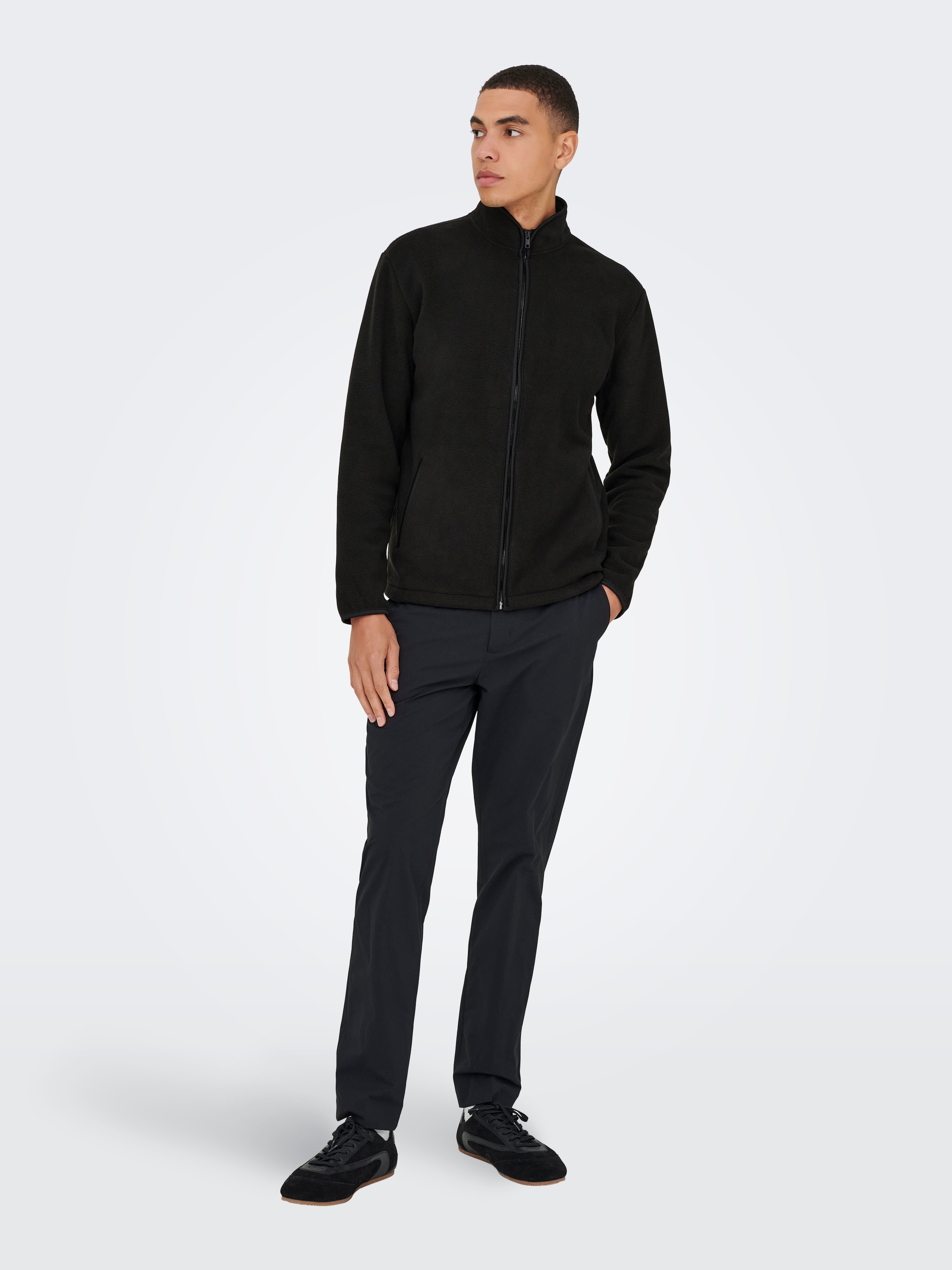 ONLY & SONS Kapuzensweatjacke »ONSAKEEM FULL ZIP REG  SWEAT OTL«