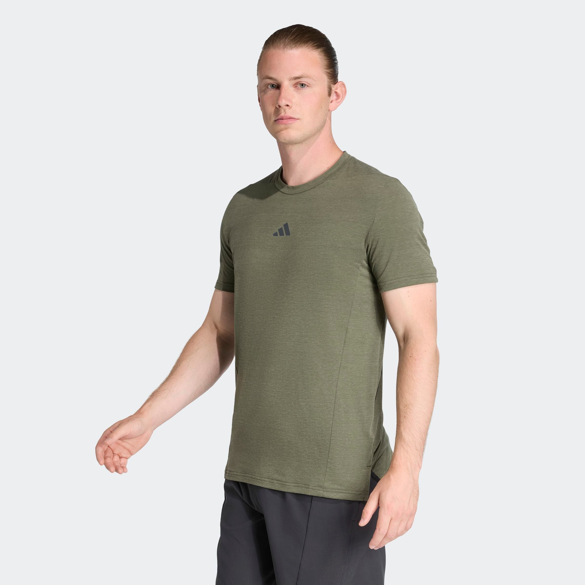 adidas Performance T-Shirt "D4T TEE" mit Rundhalsausschnitt, ohne Verschluss, sportlicher Stil