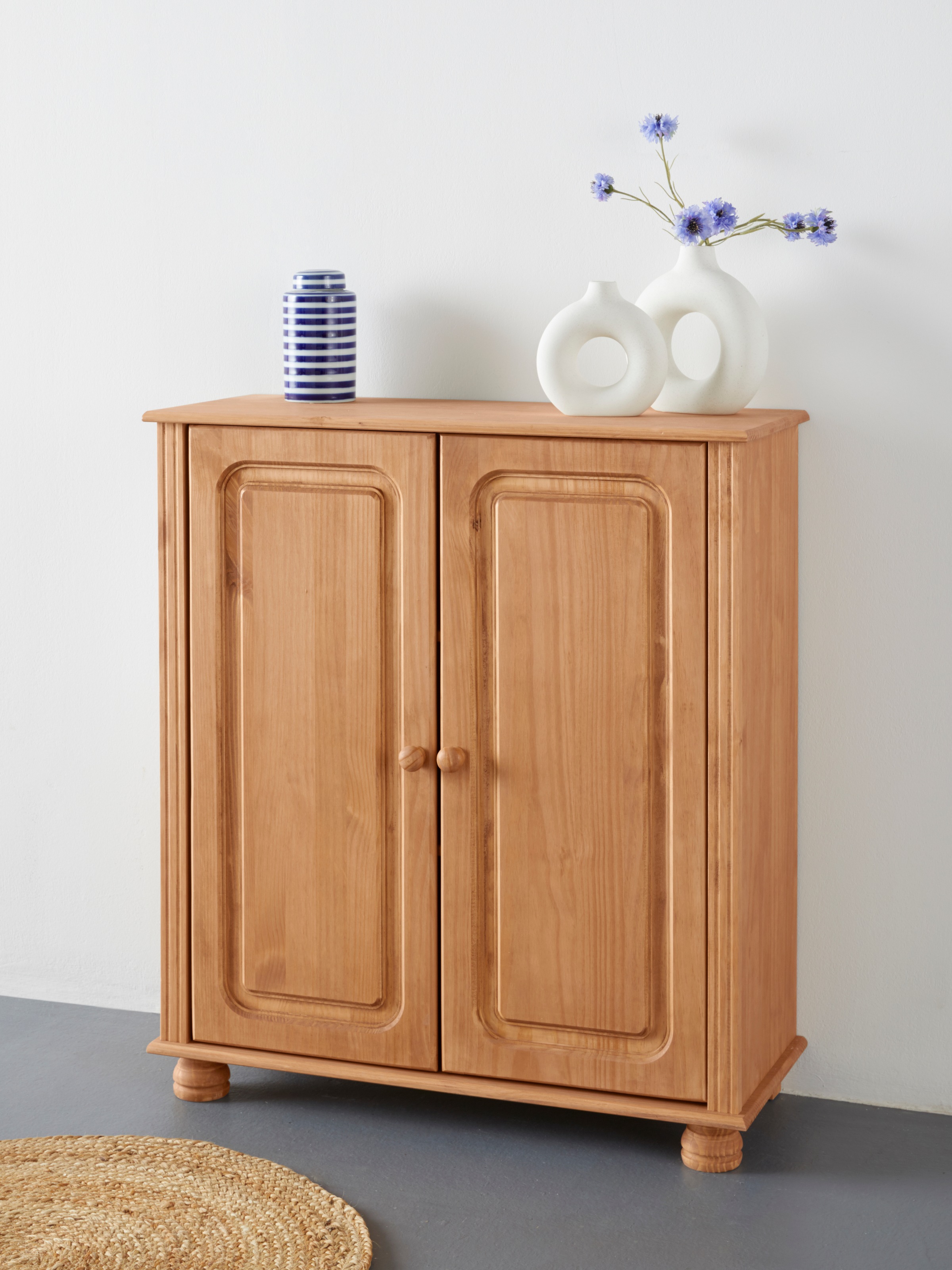 OTTO home Highboard "Mette" Kommode mit 2 Einlegeböden, Breite 85cm, Tiefe günstig online kaufen