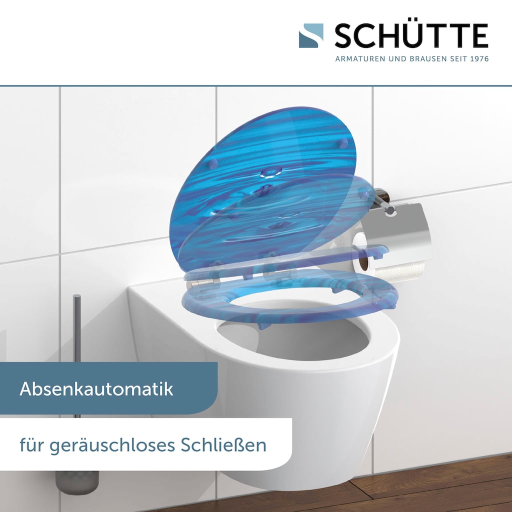 Schütte WC-Sitz »Blue Drop«