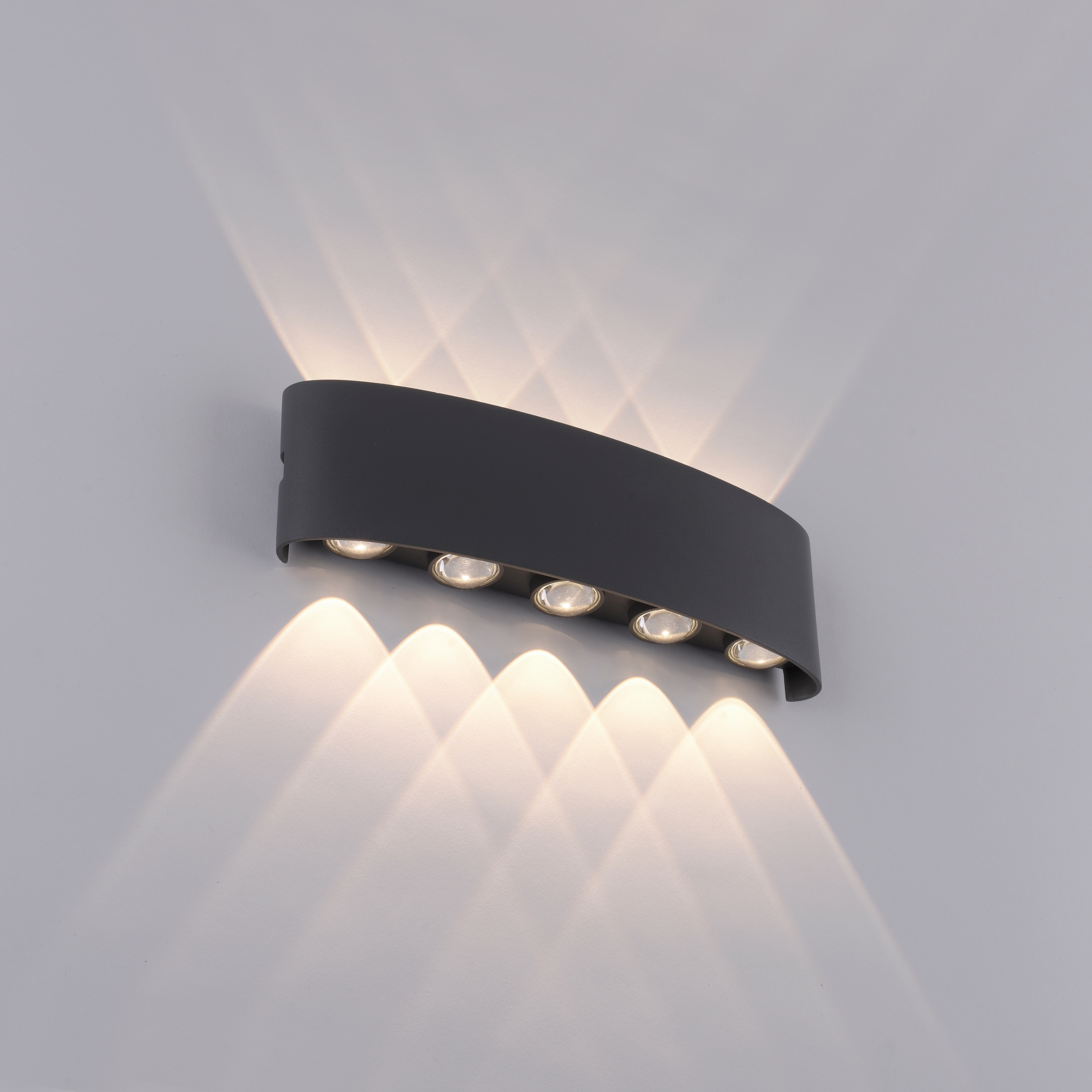 Paul Neuhaus Außen-Wandleuchte »CARLO«, 10 flammig, Leuchtmittel LED-Board | LED fest integriert, Schutzart IP 54, Für Außen- und Innenbereich