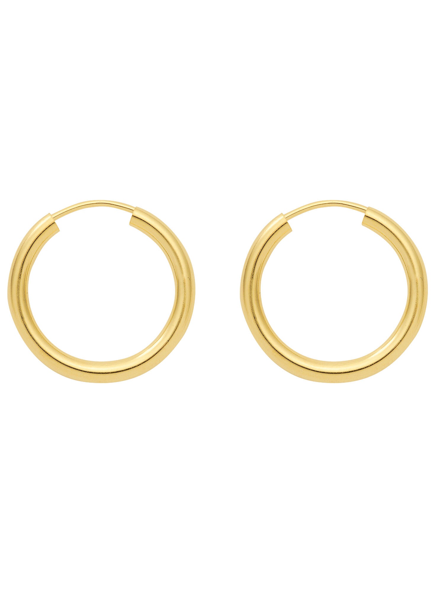 Paar Ohrhänger »925 Silber Ohrringe Creolen Ø 50 mm«, Silberschmuck für Damen