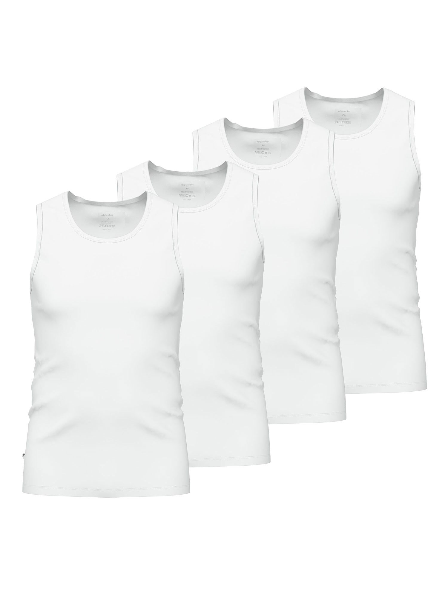 seidensticker Achselhemd "4er Pack Herren Tank Top"