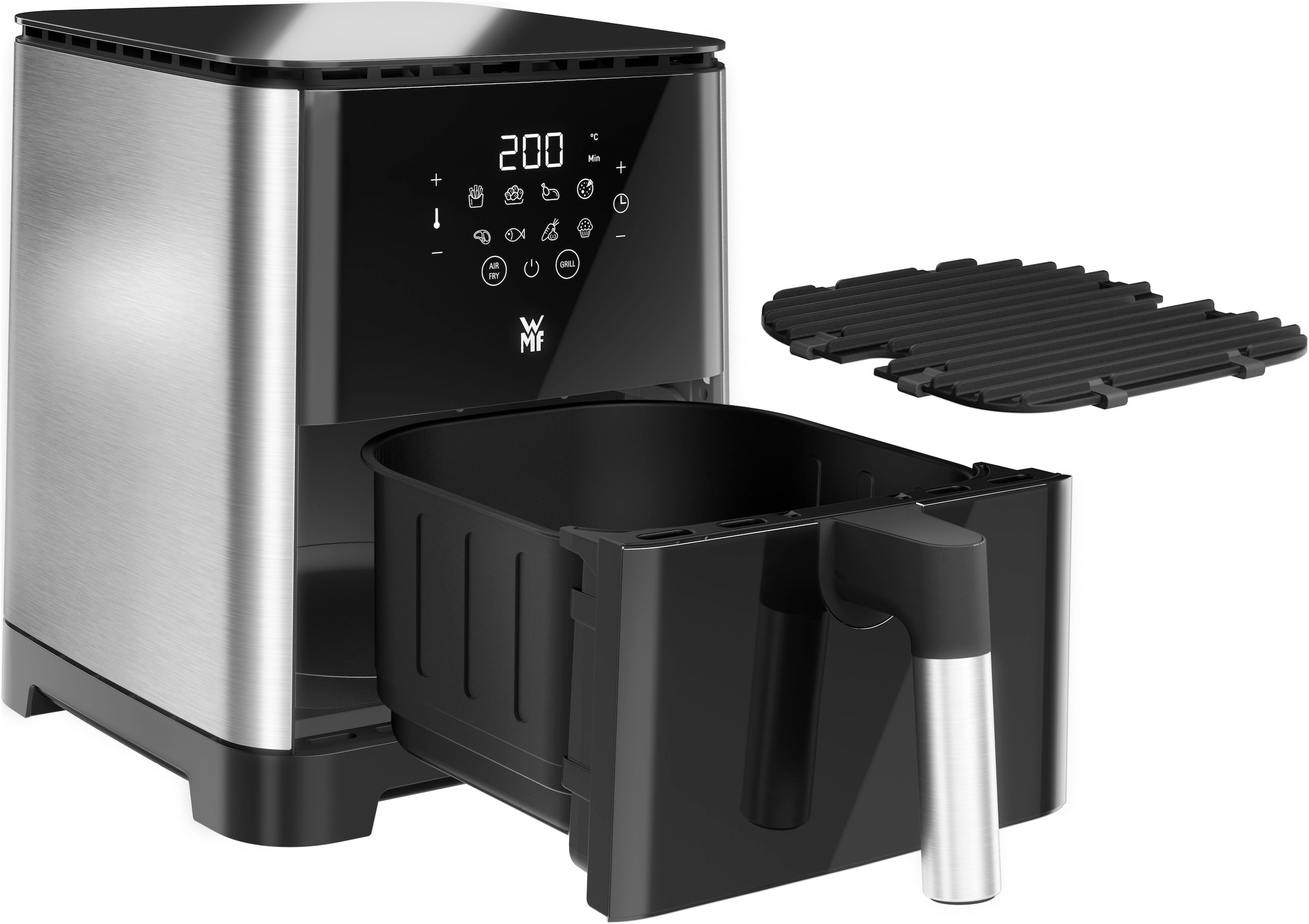 WMF Heißluftfritteuse "Multi Taste", 1550 W, 4,6L Fassungsvermögen, 8 Programme, Timer