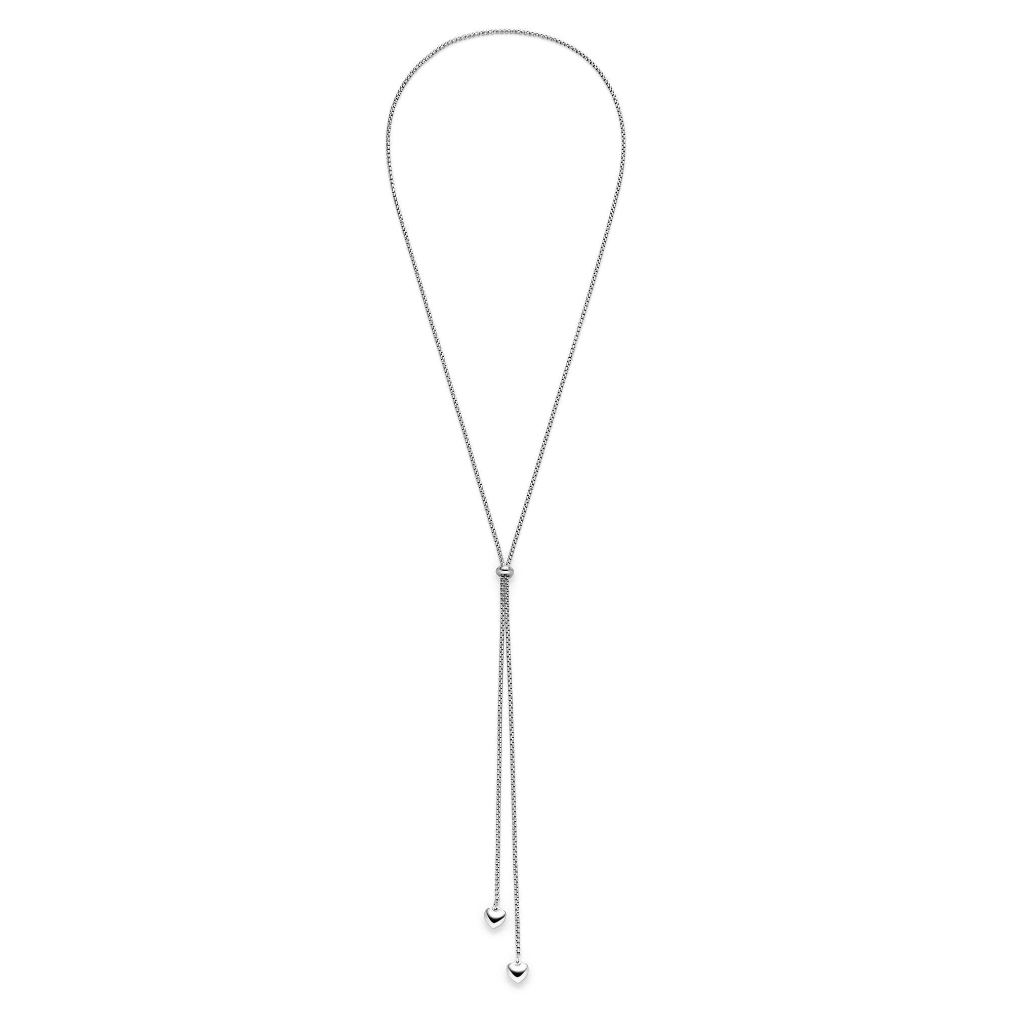 Tamaris Lange Kette »Schmuck Geschenk Edelstahl Halskette Tiny Steel Heart, Herz«