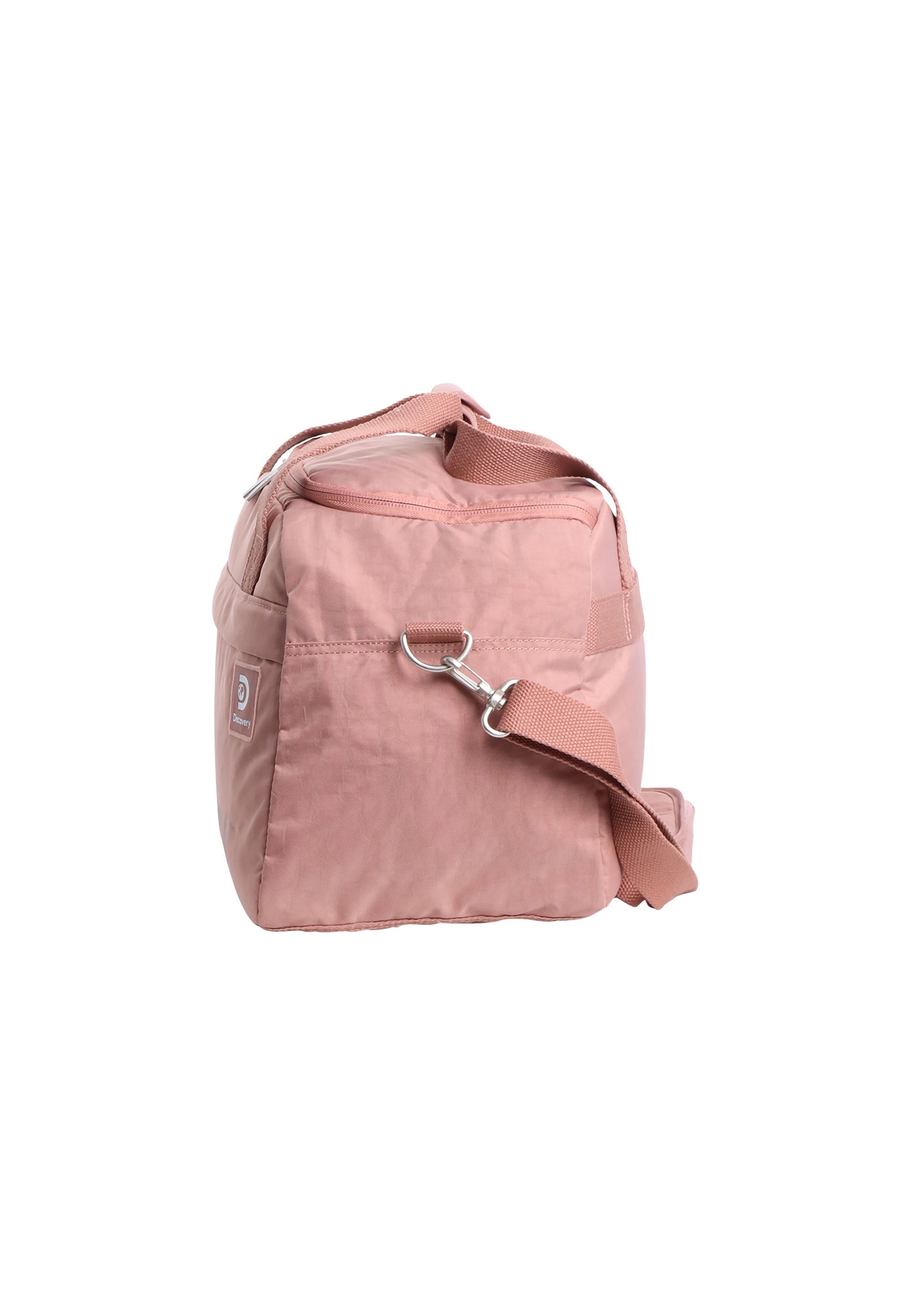 Umhängetasche DISCOVERY "Commuter", Damen, Gr. B/H/T: 40cm x 25cm x 19,5cm, pink, Taschen Umhängetasche, Discovery Reisetasche aus RPET Nylon 3
